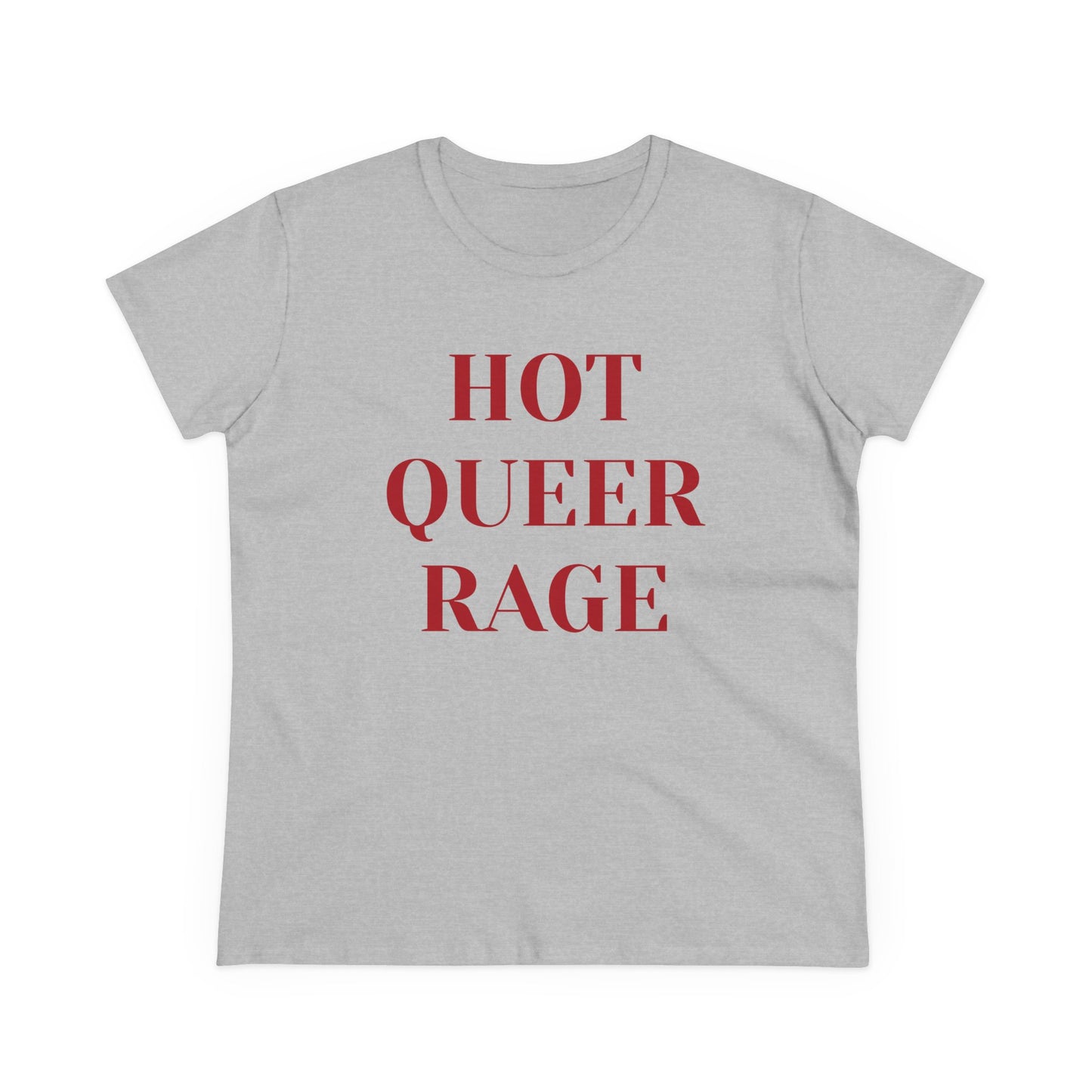 HOT QUEER RAGE - Graphic Cotton Tee