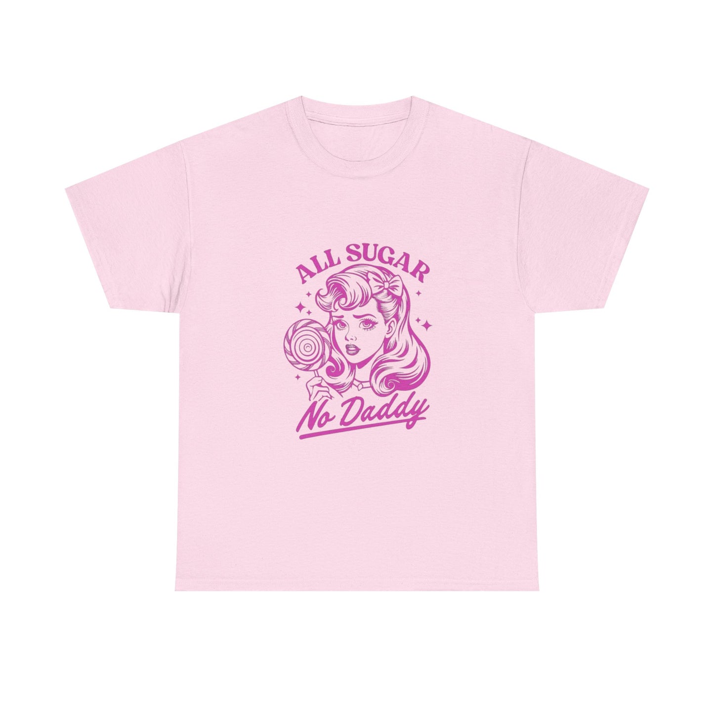 All Sugar, No Daddy - Graphic Unisex Heavy Cotton Tee