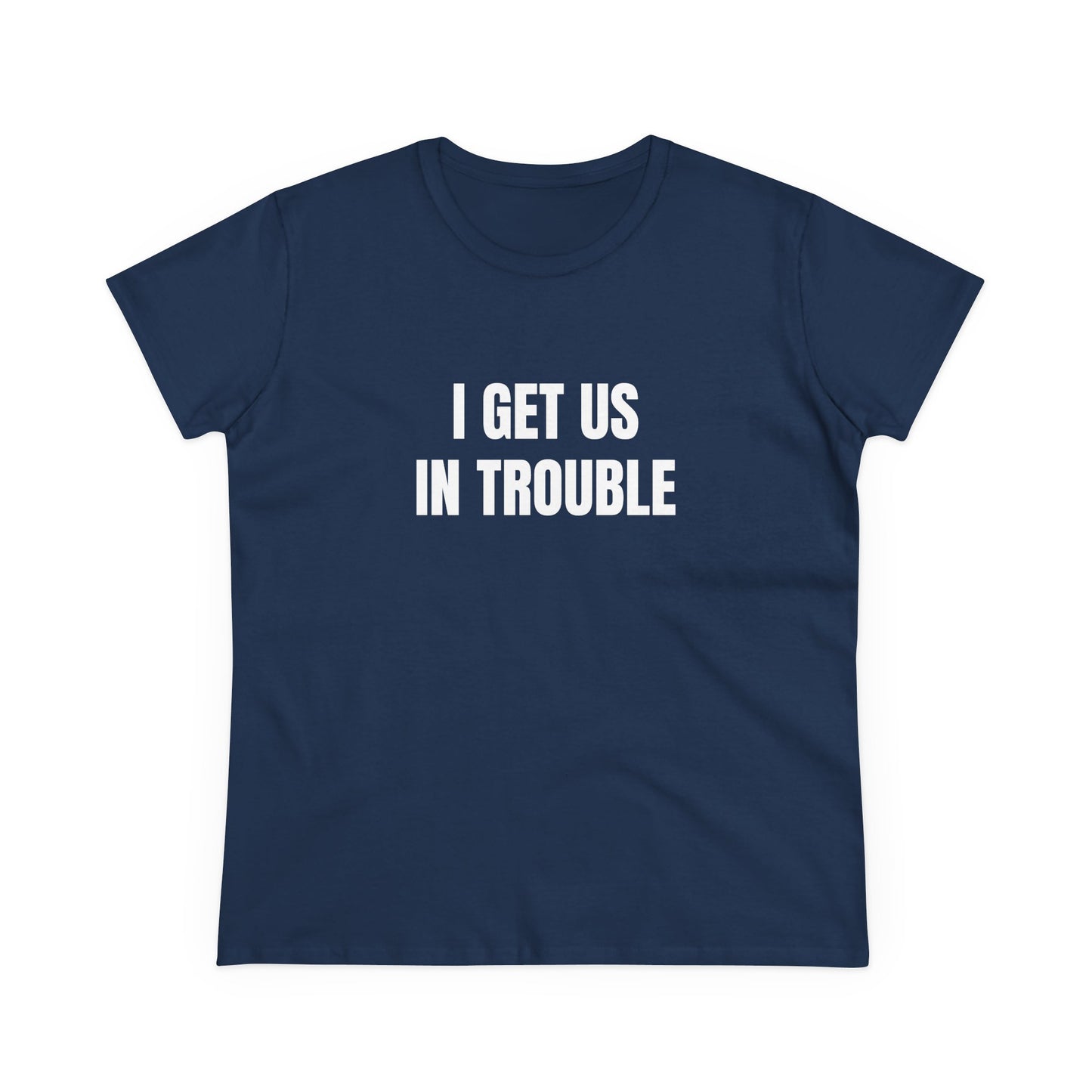 I Get Us In Trouble - 1/3 Trio Graphic Tee