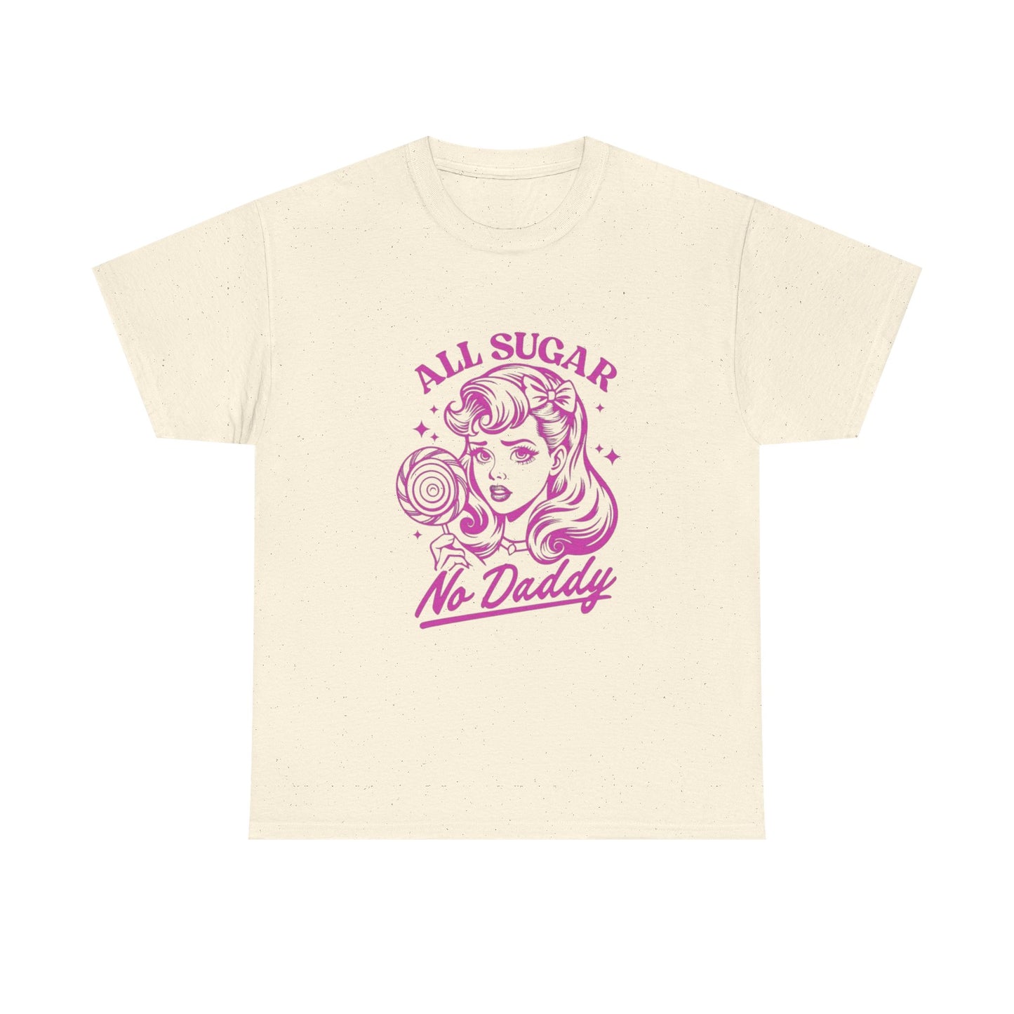 All Sugar, No Daddy - Graphic Unisex Heavy Cotton Tee
