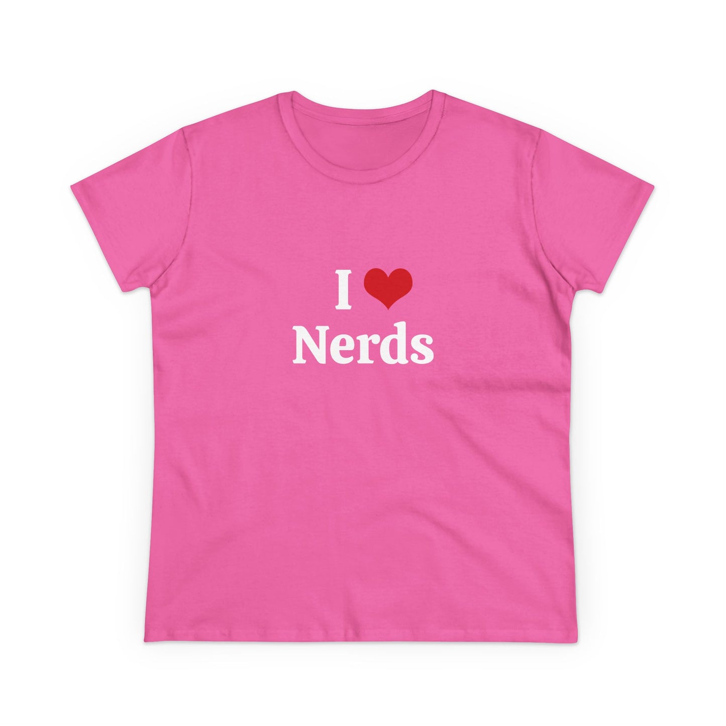I Love Nerds - Graphic Cotton Tee