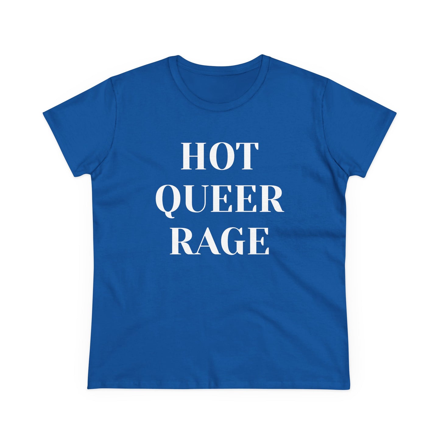 HOT QUEER RAGE - Graphic Cotton Tee