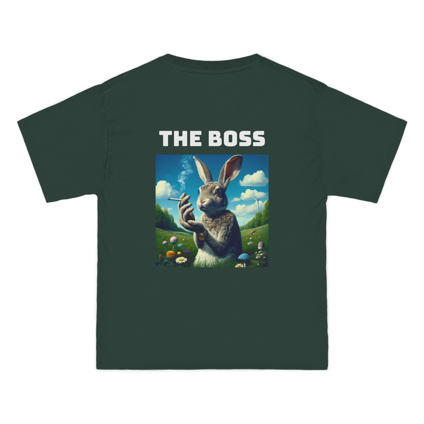 THE BOSS - 1/2 His Unisex Beefy-T® Short-Sleeve T-Shirt