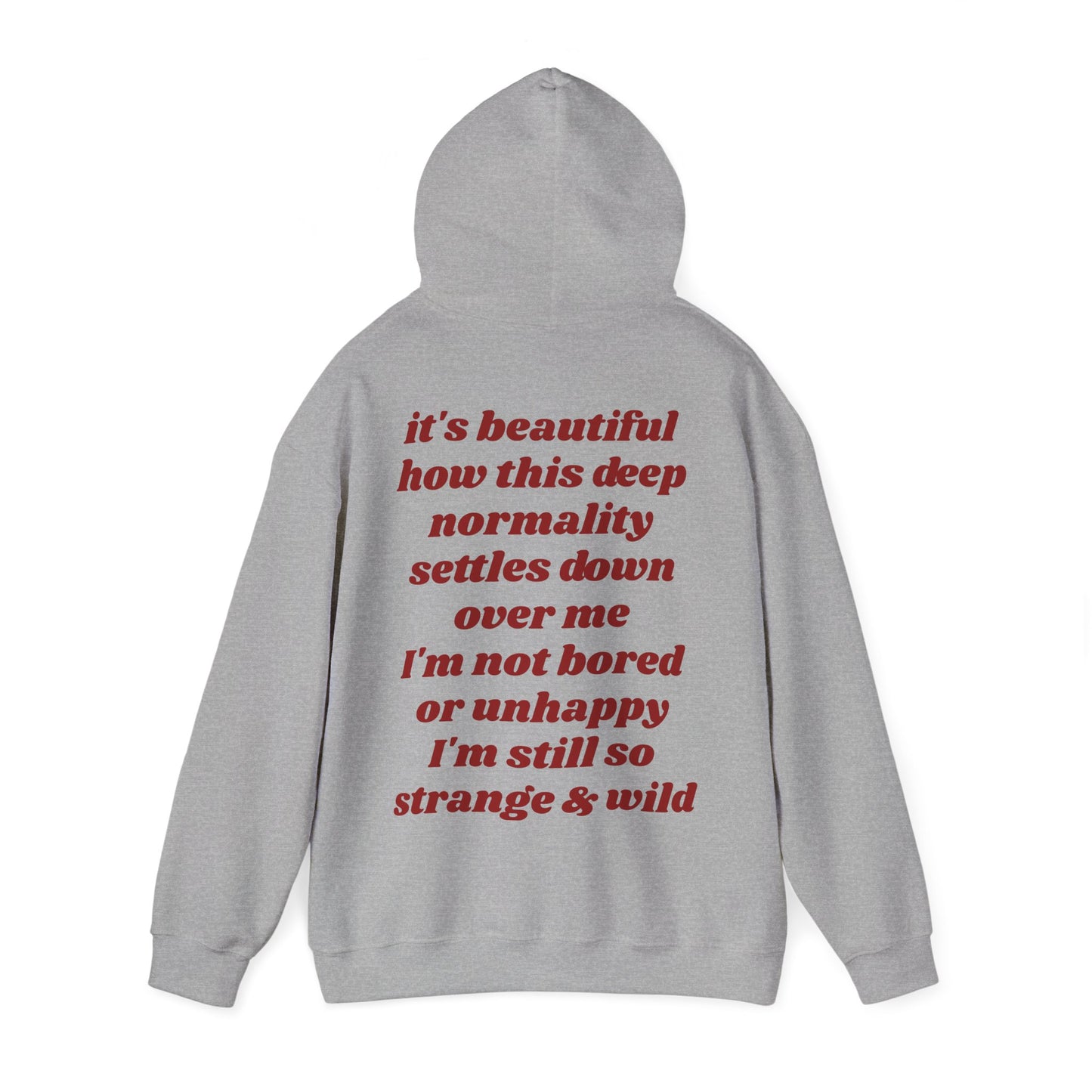 I'm still so strange and wild - Lana Del Rey Inspired Unisex Heavy Blend™ Hooded Sweatshirt