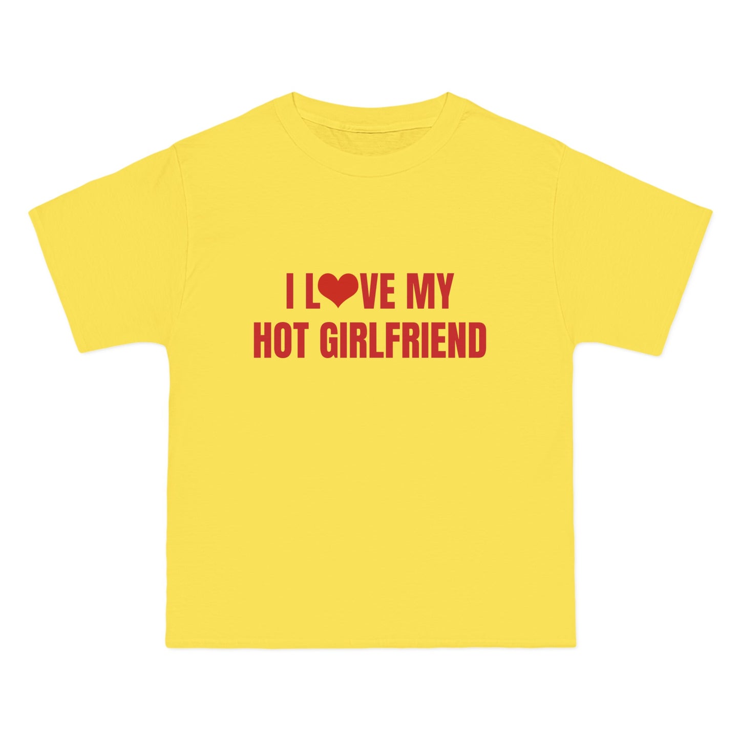 I Love My Hot Girlfriend - Graphic Beefy-T® Short-Sleeve T-Shirt