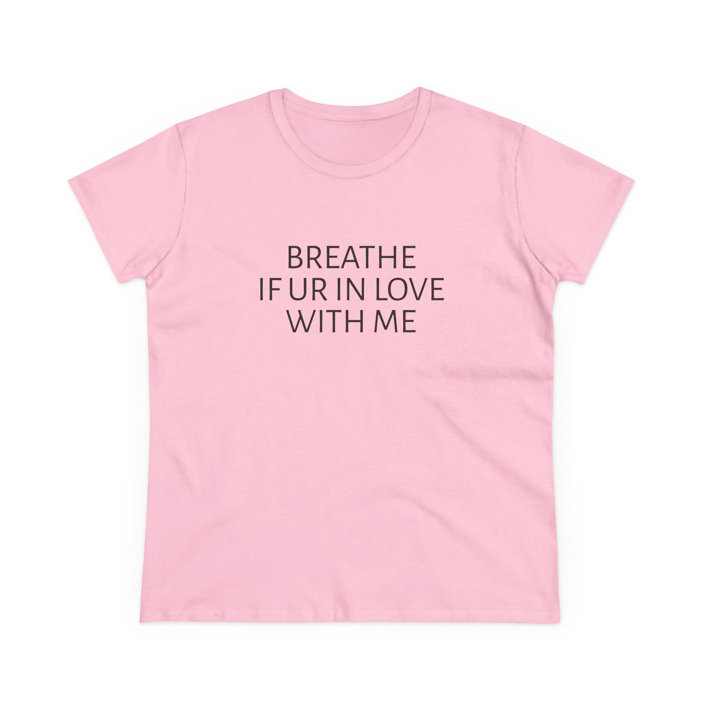 Breathe If You're In Love With Me - Unisex Graphic Cotton Tee