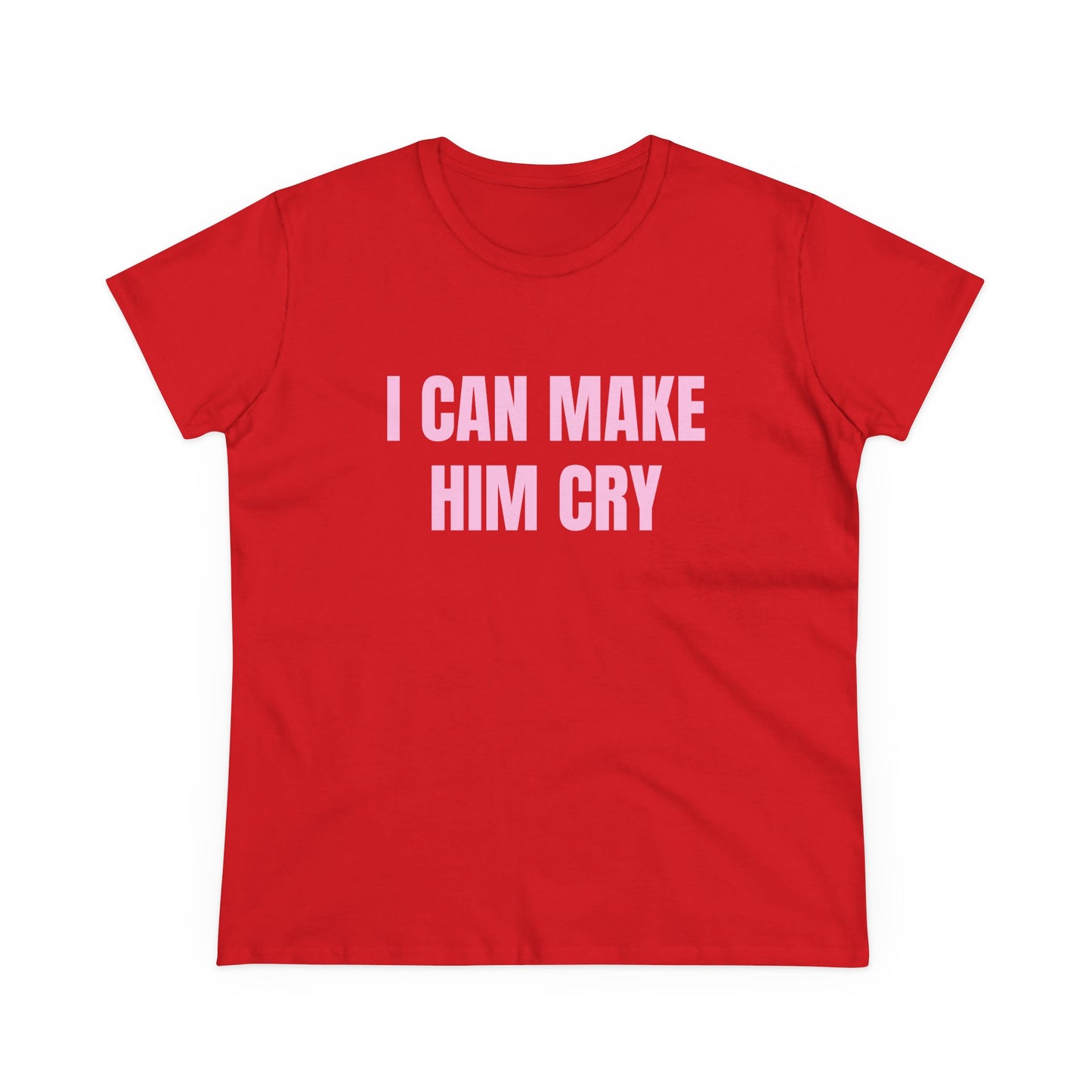I Can Make Him Cry - Graphic Cotton Tee