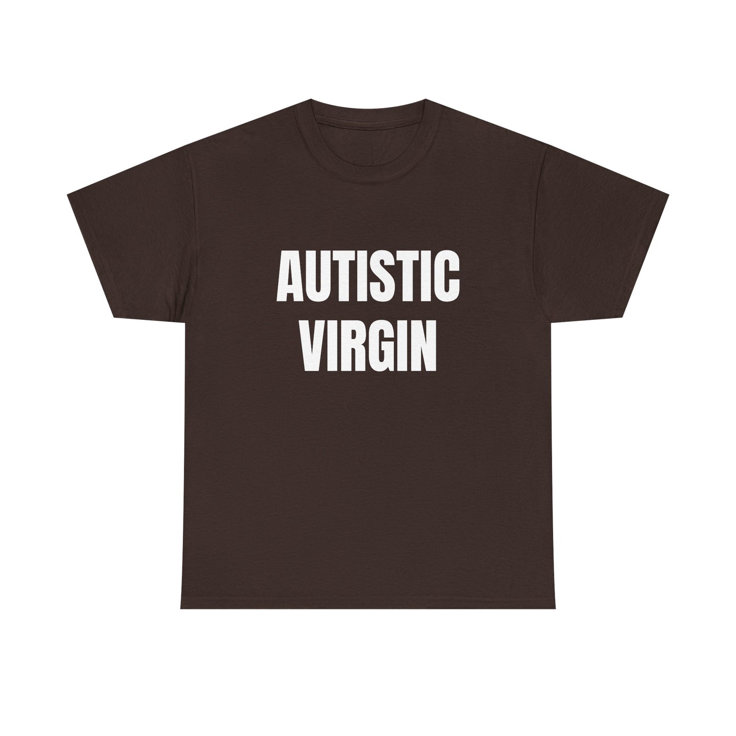Autistic Virgin - Graphic Unisex Heavy Cotton Tee