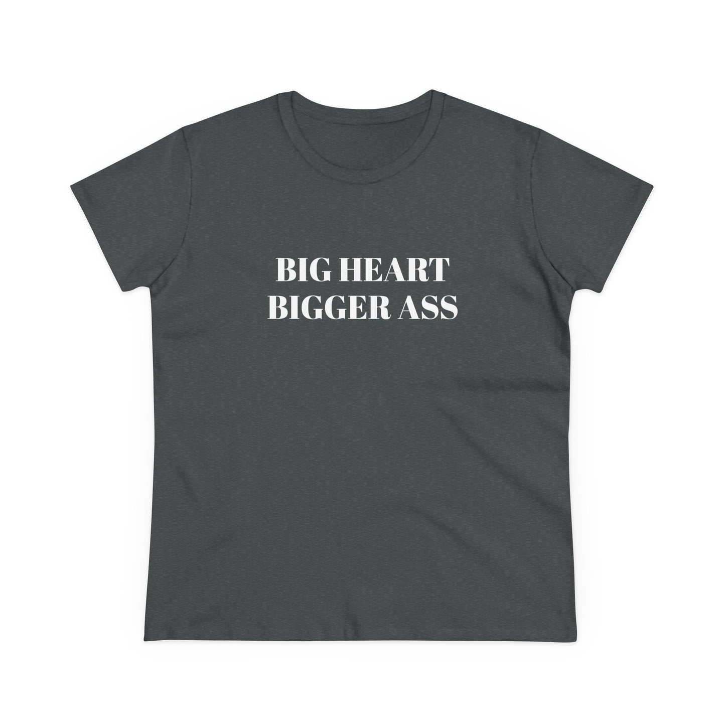 Big Heart, Bigger Ass - Graphic Cotton Tee