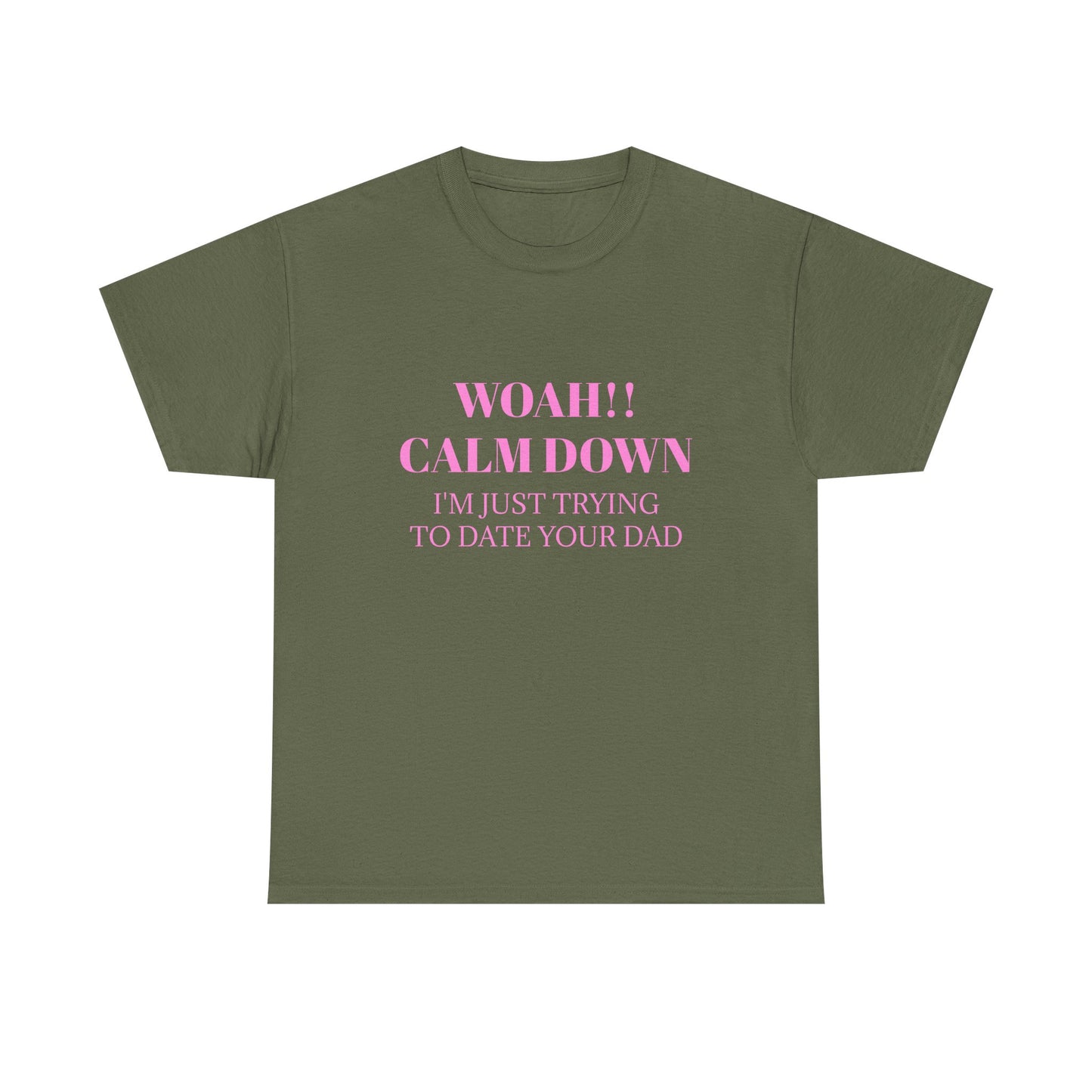 CALM DOWN - Graphic Unisex Heavy Cotton Tee