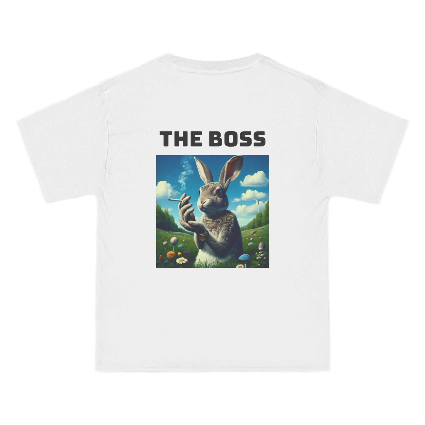 THE BOSS - 1/2 His Unisex Beefy-T® Short-Sleeve T-Shirt