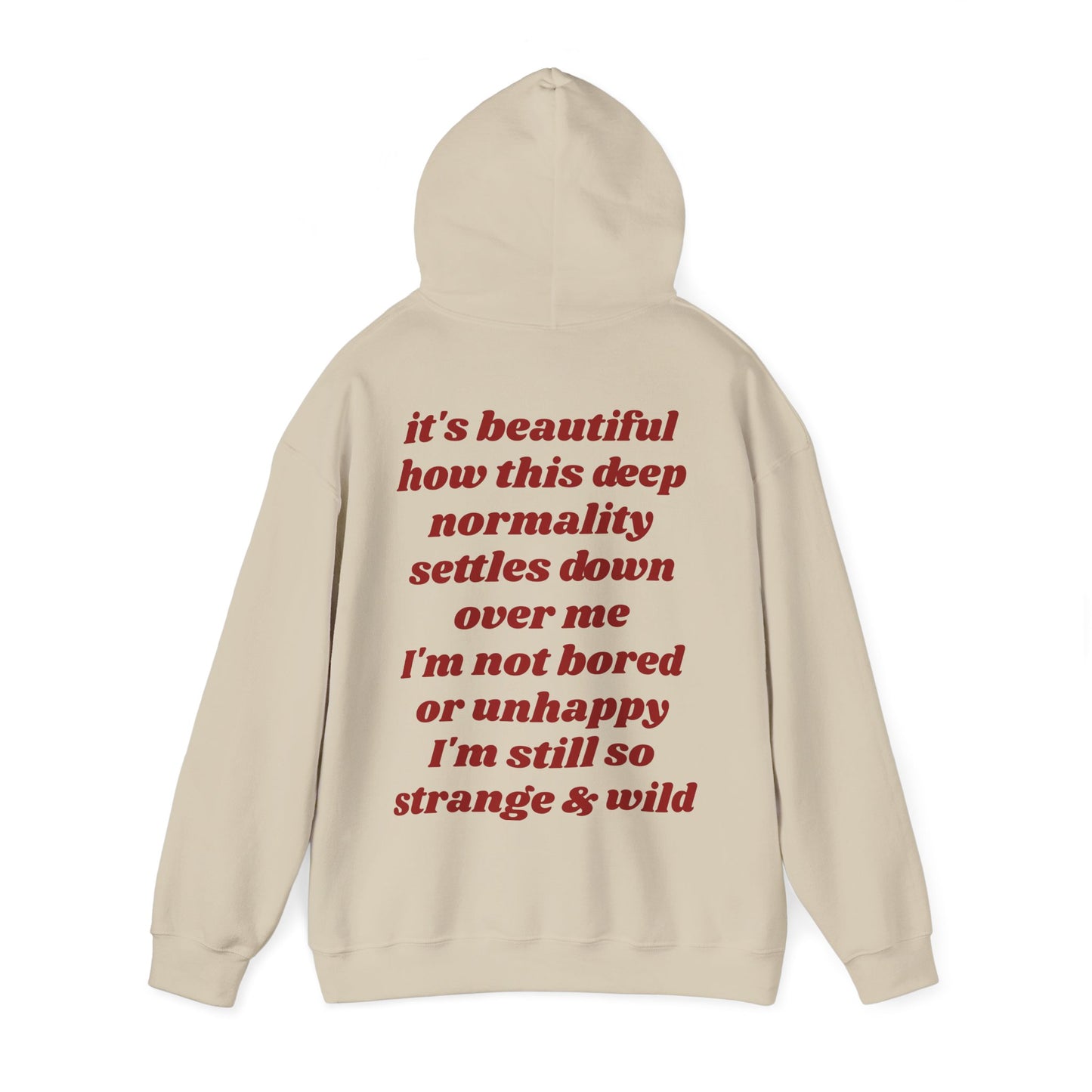 I'm still so strange and wild - Lana Del Rey Inspired Unisex Heavy Blend™ Hooded Sweatshirt