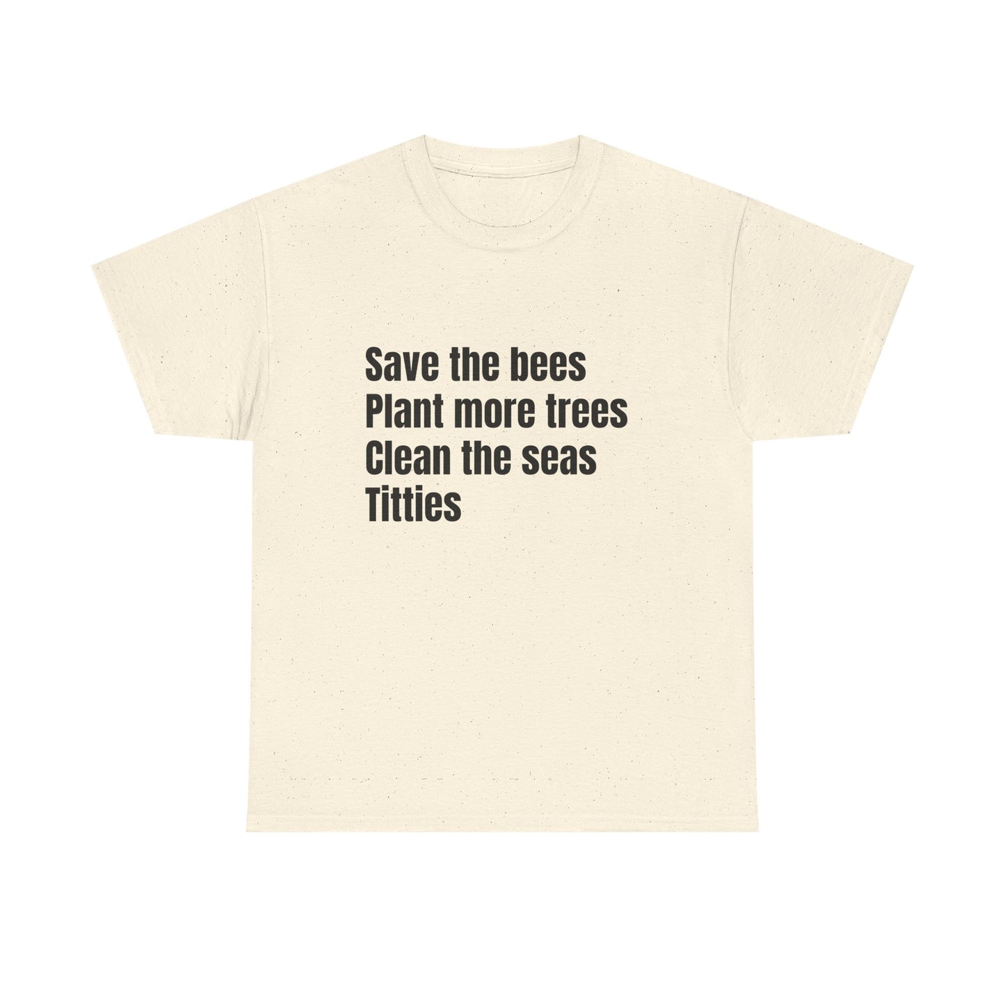 Save The Bees - Graphic Unisex Heavy Cotton Tee