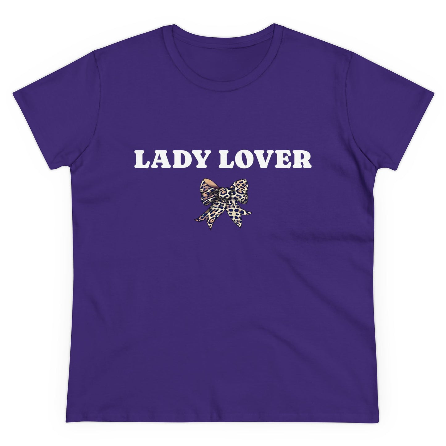 LADY LOVER - Graphic Cotton T-Shirt