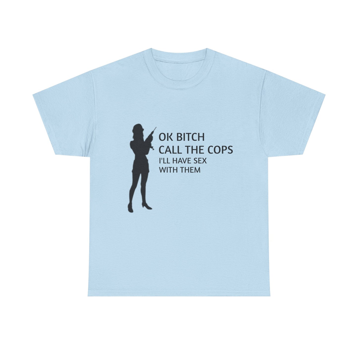 Call The Cops - Graphic Unisex Heavy Cotton Tee