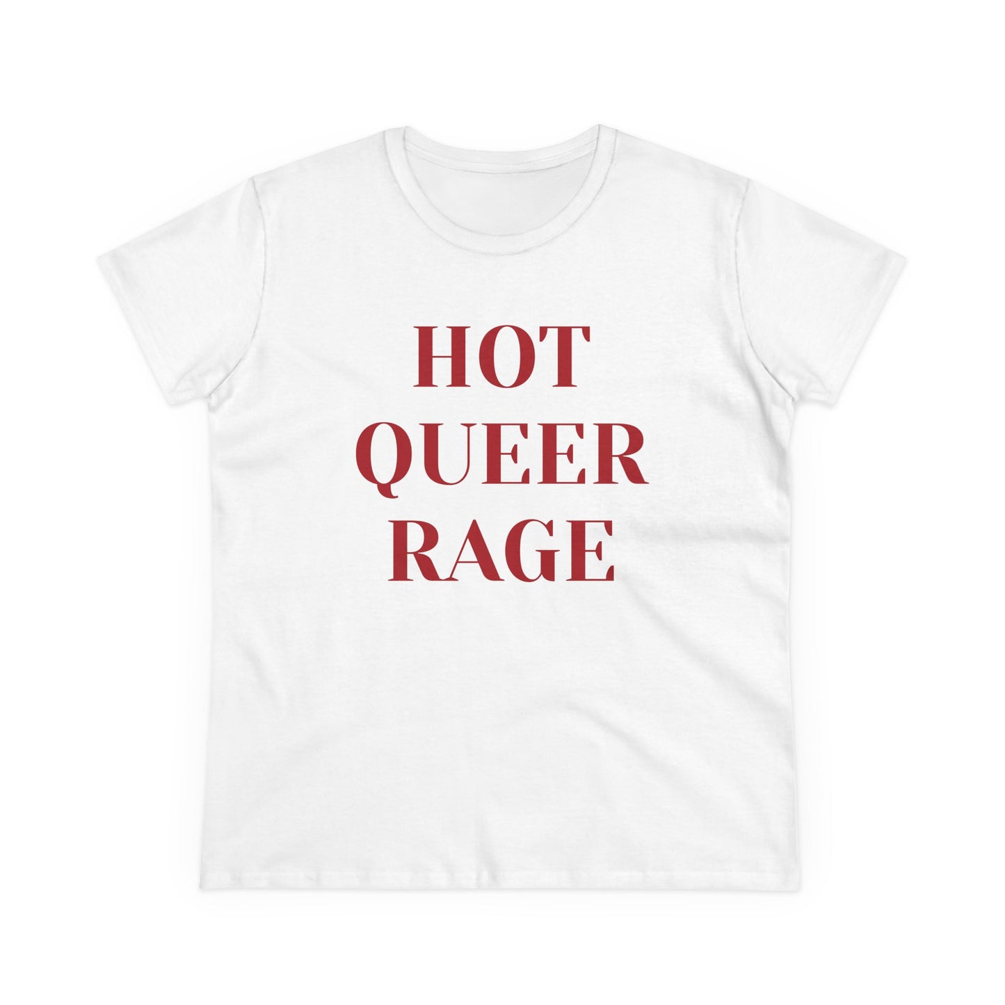 HOT QUEER RAGE - Graphic Cotton Tee
