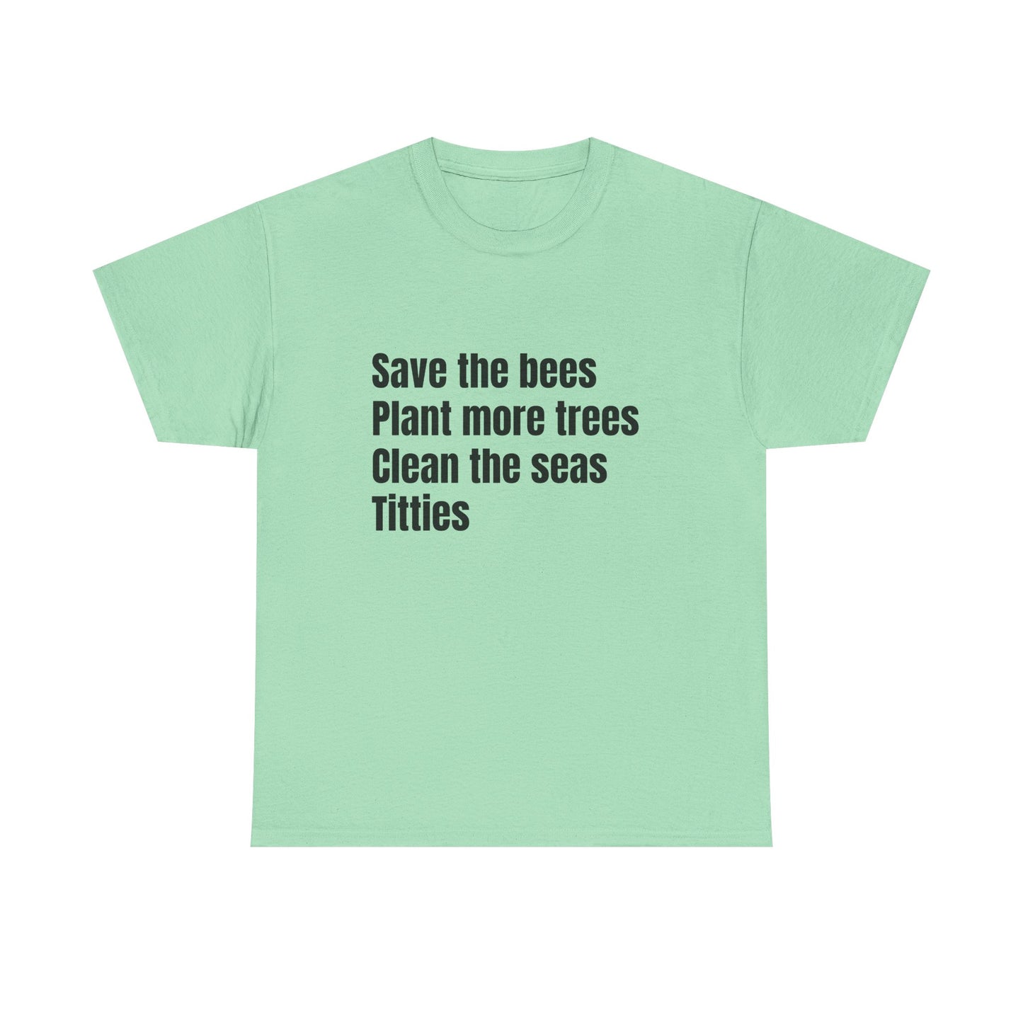 Save The Bees - Graphic Unisex Heavy Cotton Tee