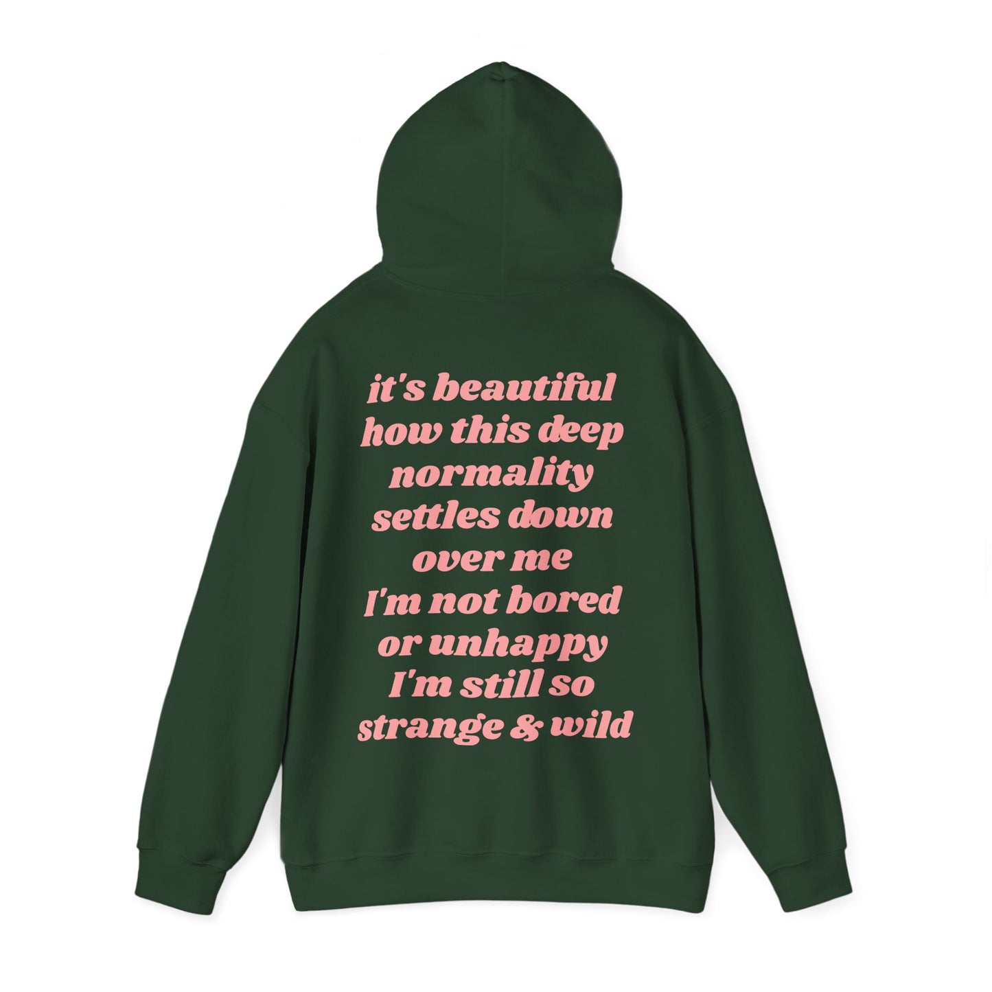 I'm still so strange and wild - Lana Del Rey Inspired Unisex Heavy Blend™ Hooded Sweatshirt