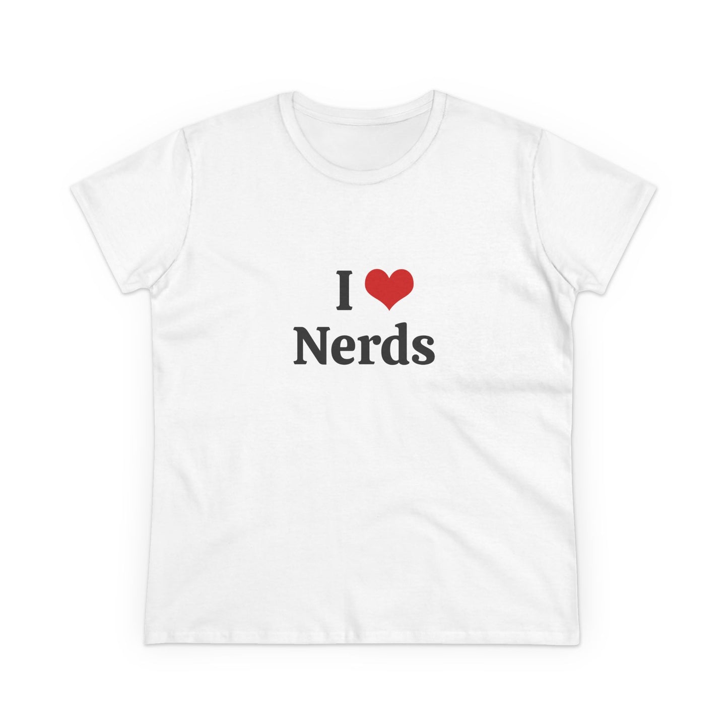 I Love Nerds - Graphic Cotton Tee