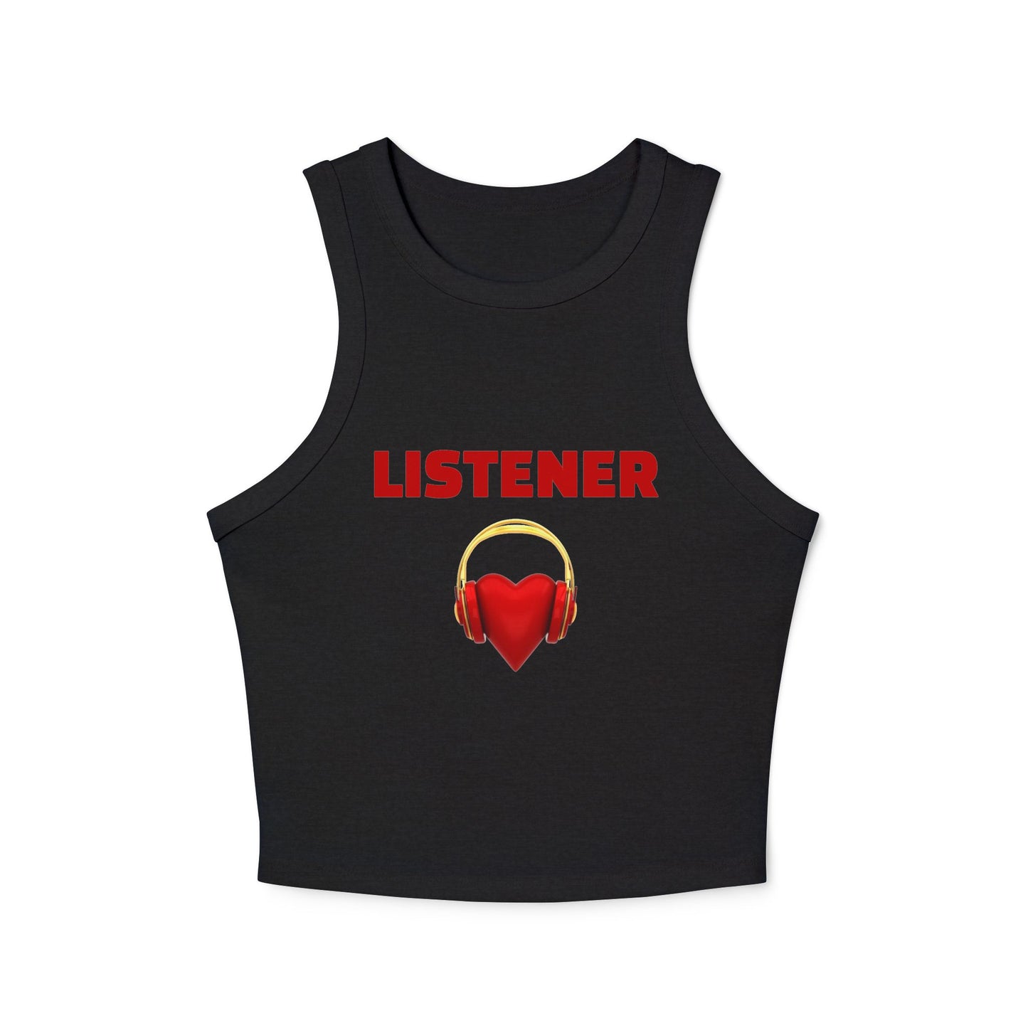 LISTENER - Graphic 2/3 Trio Rib Racer Tank Top