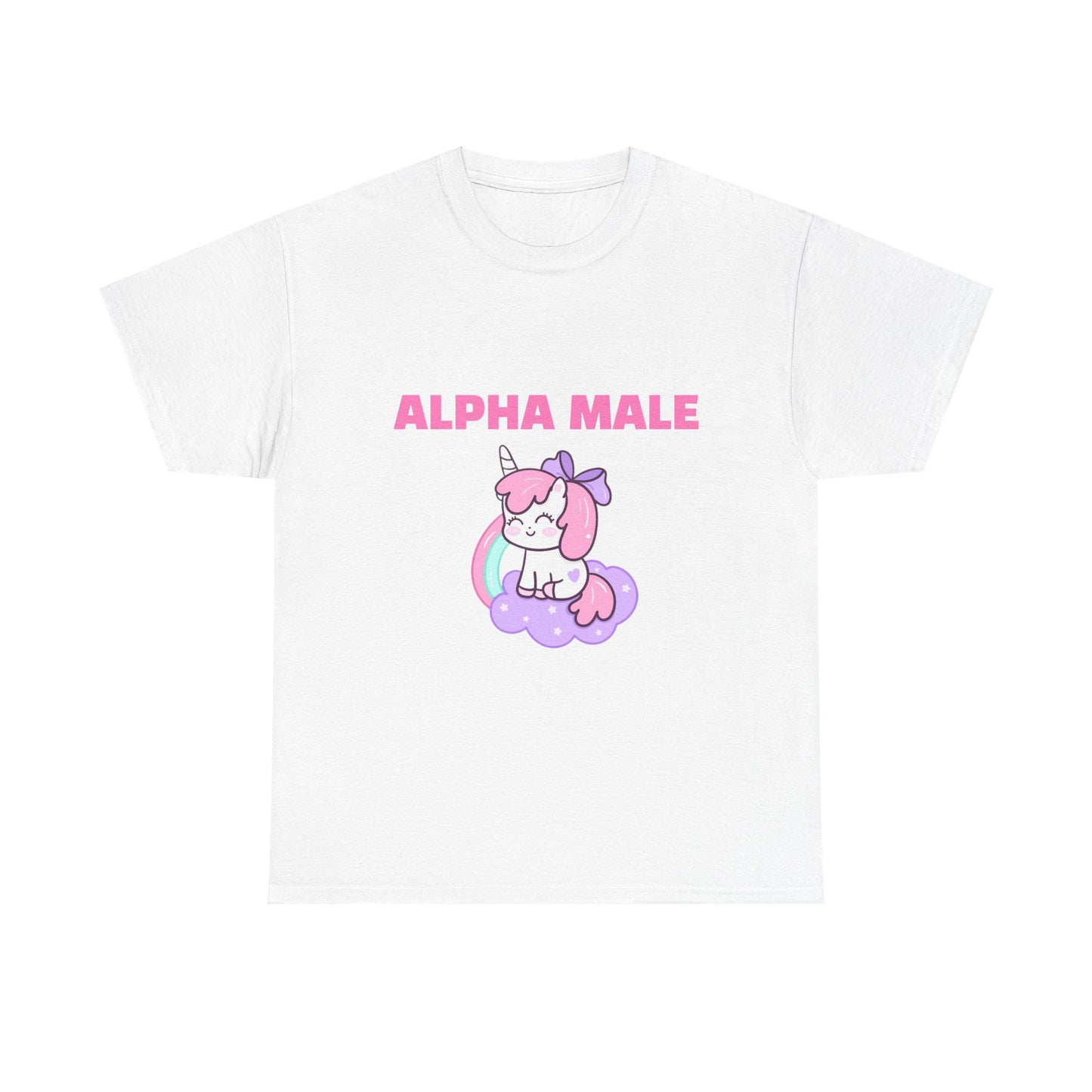 ALPHA MALE - Graphic Unisex Heavy Cotton Tee