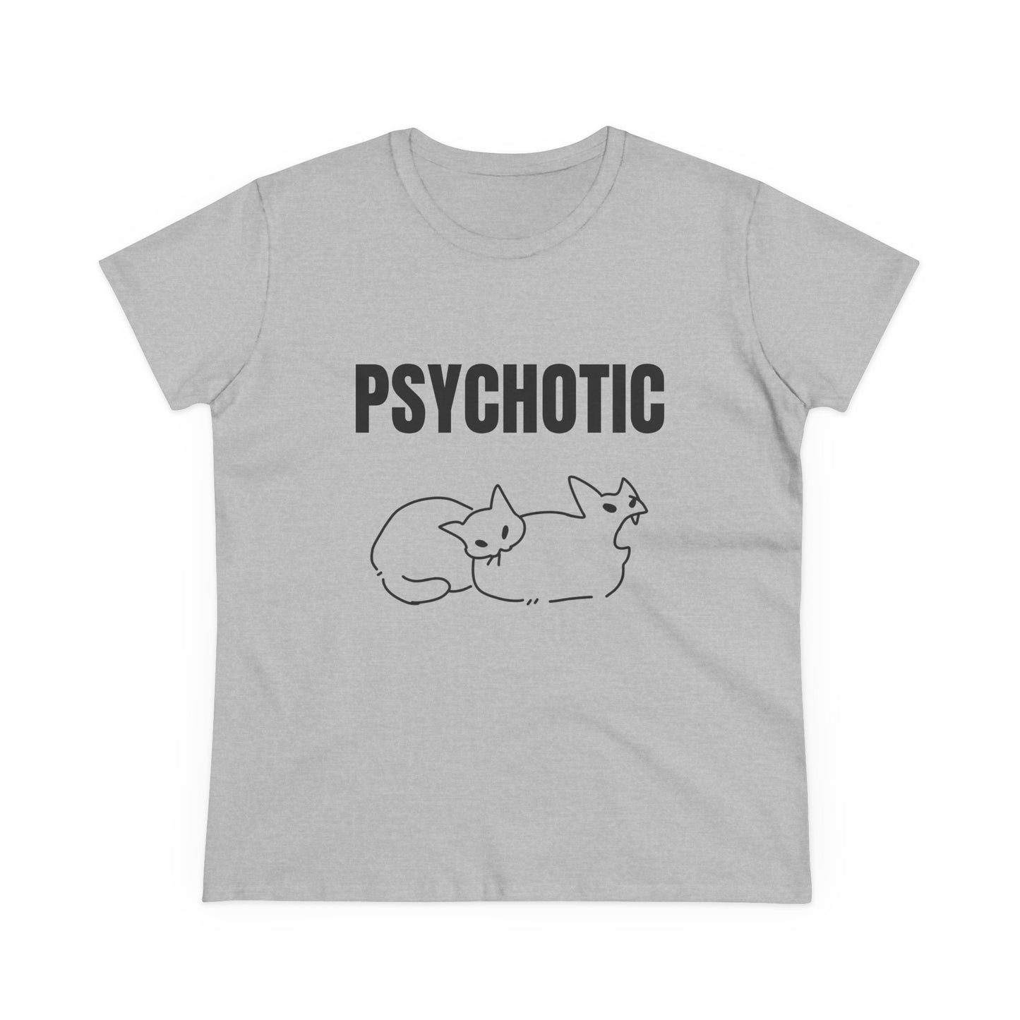 PSYCHOTIC - 4/4 Graphic Cotton Tee