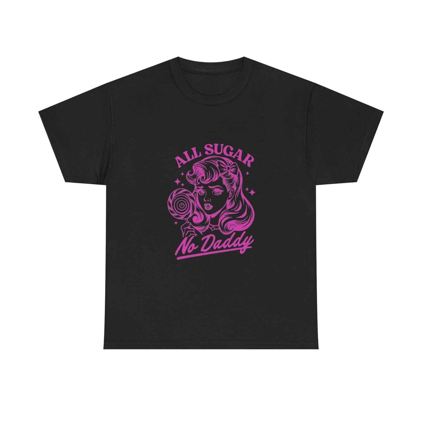All Sugar, No Daddy - Graphic Unisex Heavy Cotton Tee