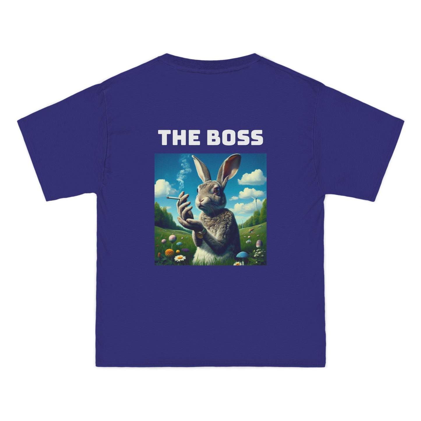 THE BOSS - 1/2 His Unisex Beefy-T® Short-Sleeve T-Shirt