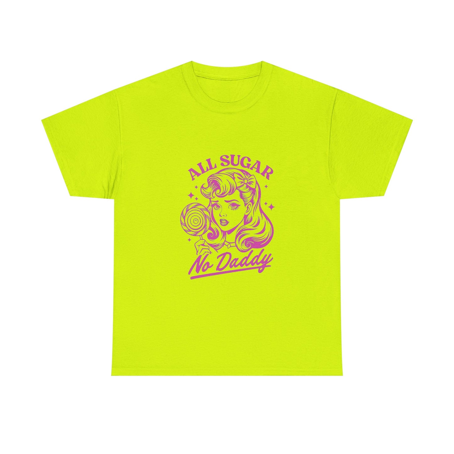 All Sugar, No Daddy - Graphic Unisex Heavy Cotton Tee