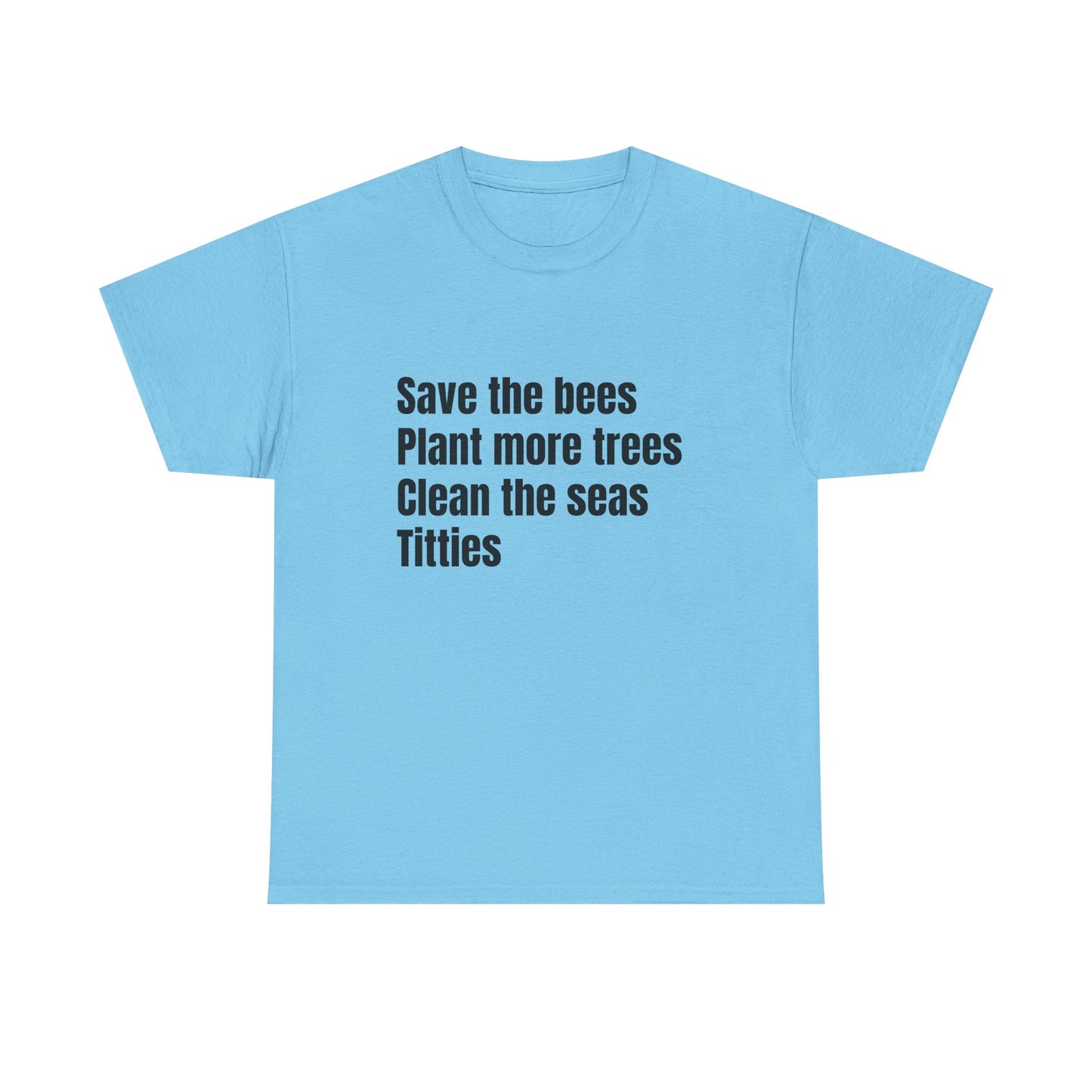 Save The Bees - Graphic Unisex Heavy Cotton Tee