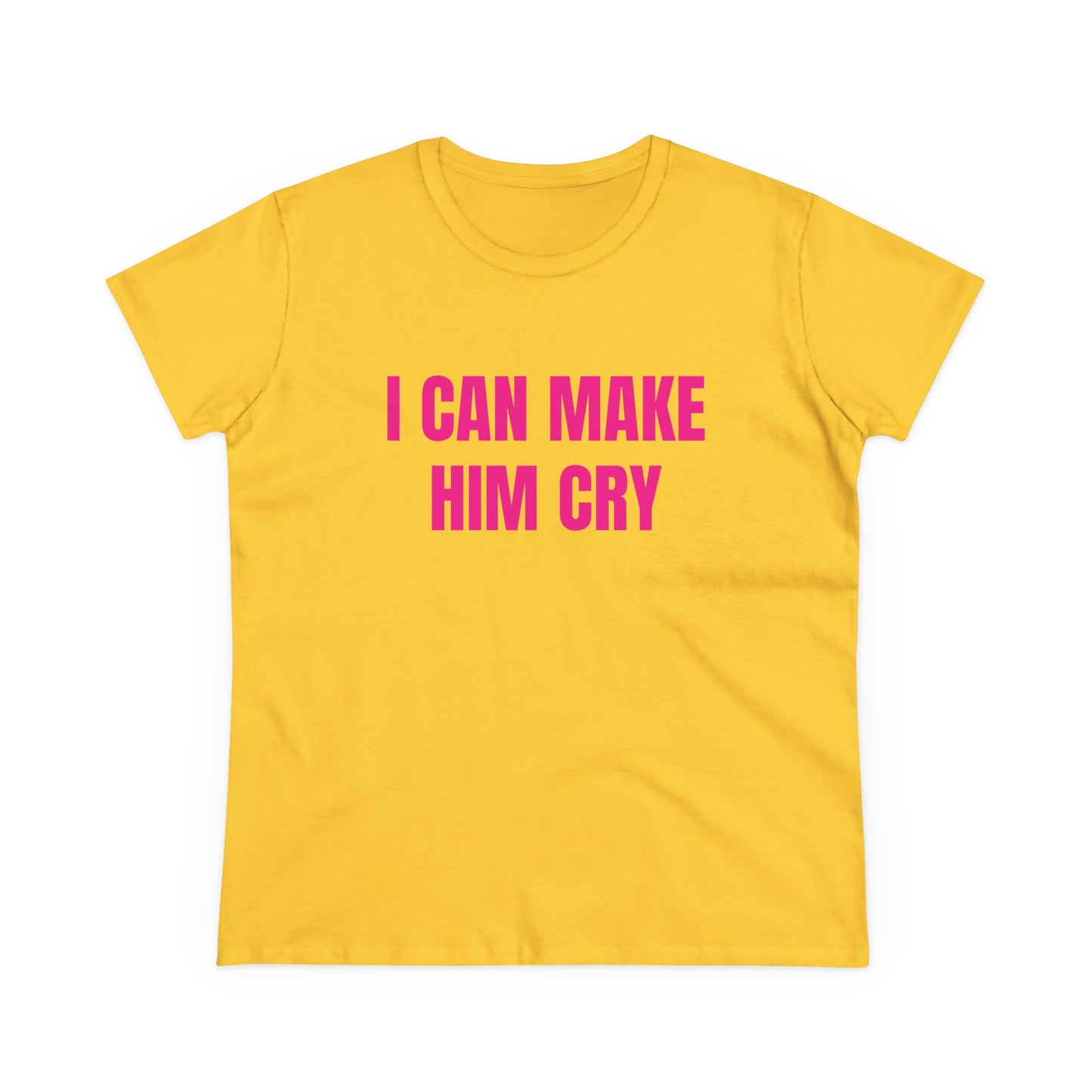 I Can Make Him Cry - Graphic Cotton Tee