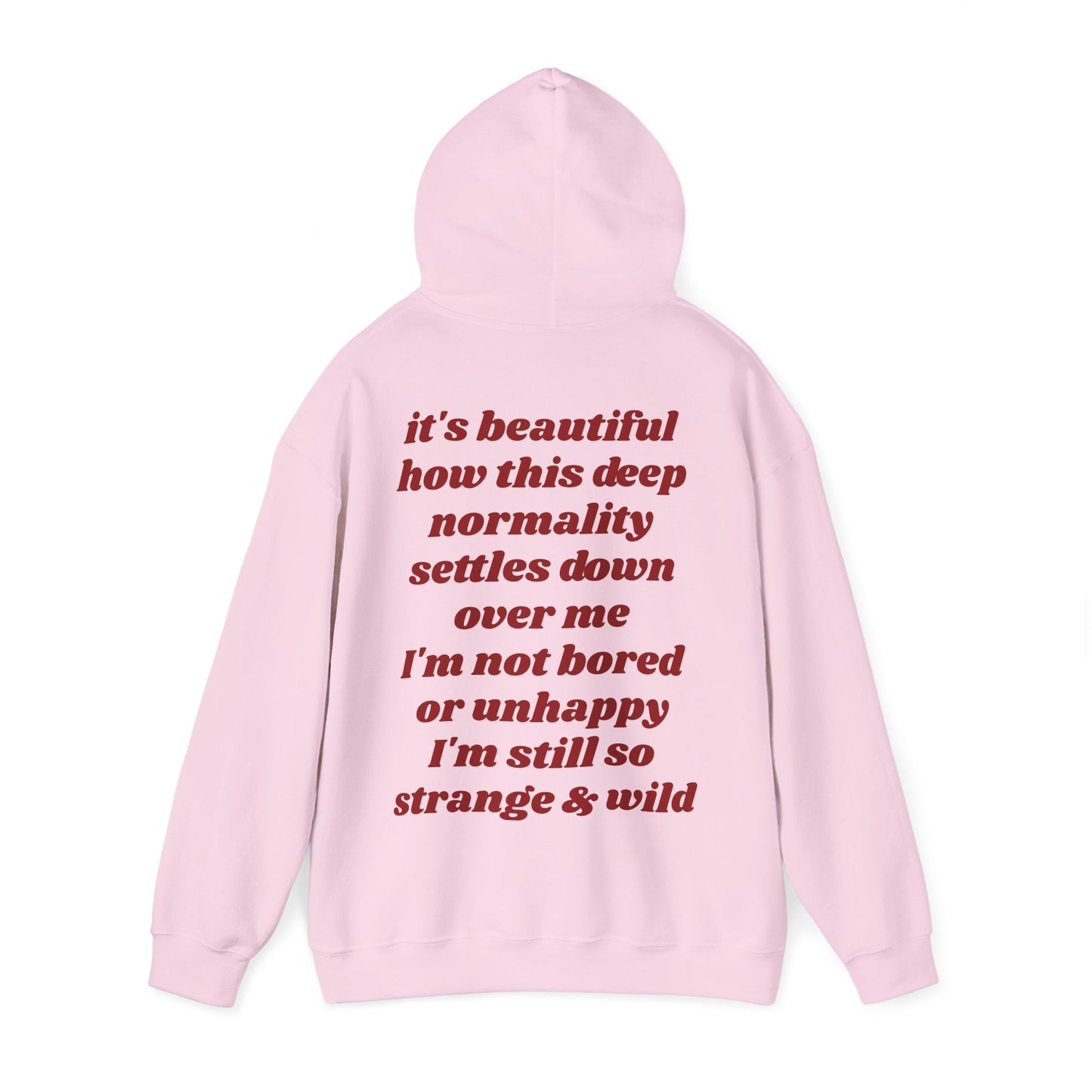 I'm still so strange and wild - Lana Del Rey Inspired Unisex Heavy Blend™ Hooded Sweatshirt