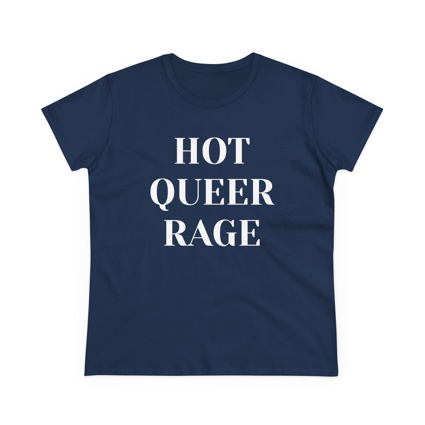 HOT QUEER RAGE - Graphic Cotton Tee