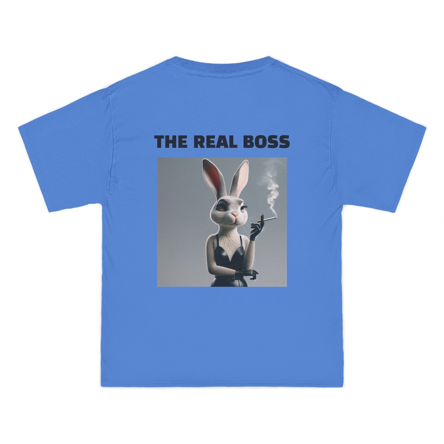 The REAL BOSS - Hers Graphic Unisex 2/2 Beefy-T® Short-Sleeve T-Shirt