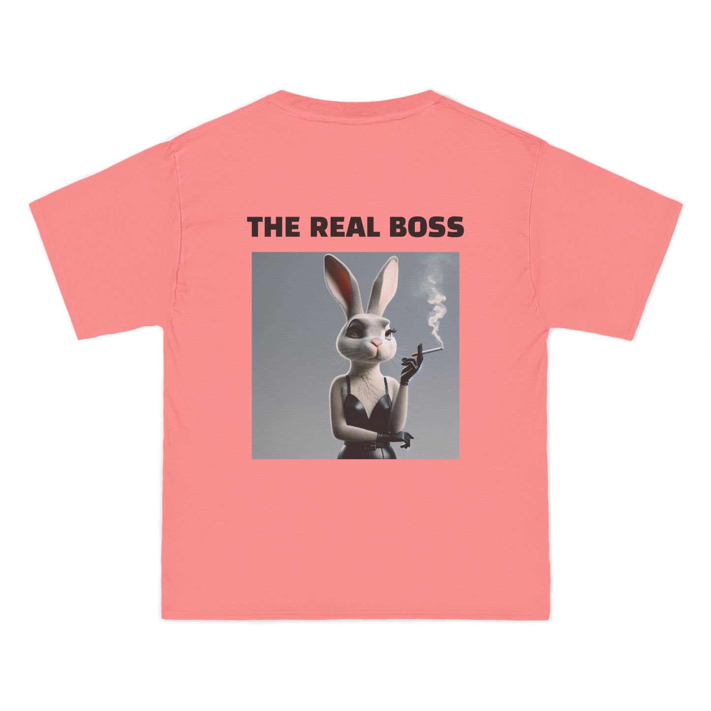 The REAL BOSS - Hers Graphic Unisex 2/2 Beefy-T® Short-Sleeve T-Shirt