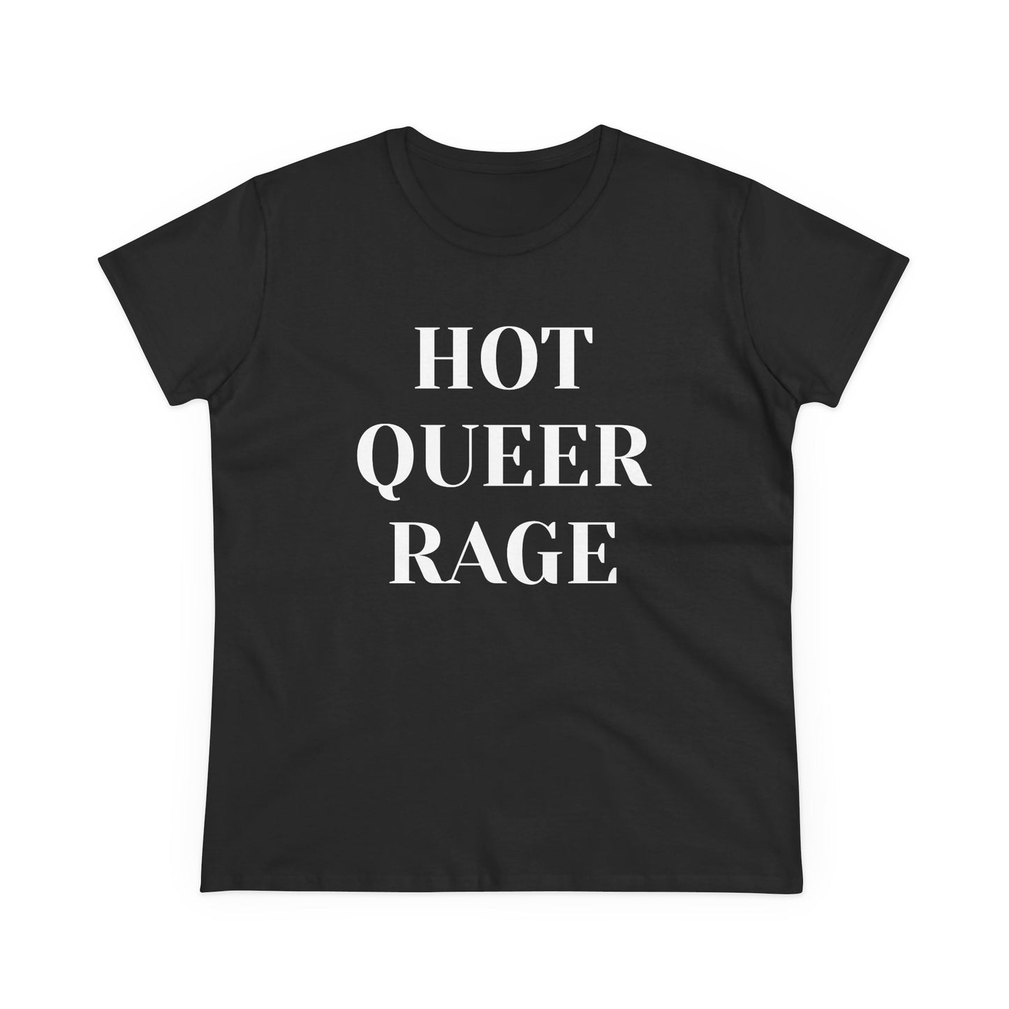 HOT QUEER RAGE - Graphic Cotton Tee