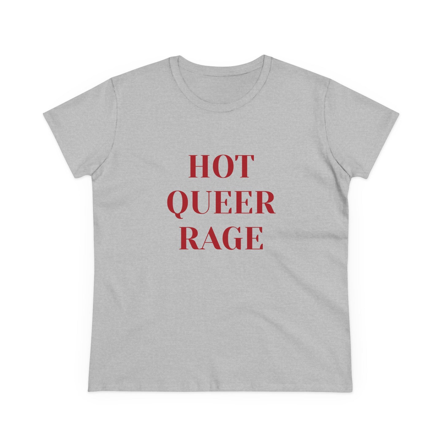 HOT QUEER RAGE - Graphic Cotton Tee