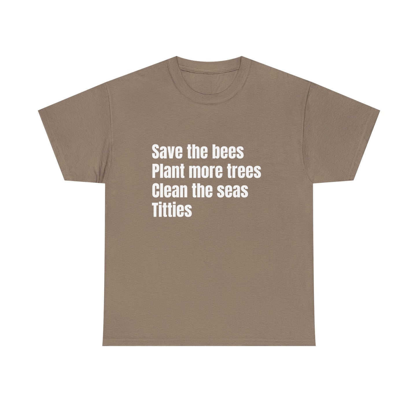 Save The Bees - Graphic Unisex Heavy Cotton Tee