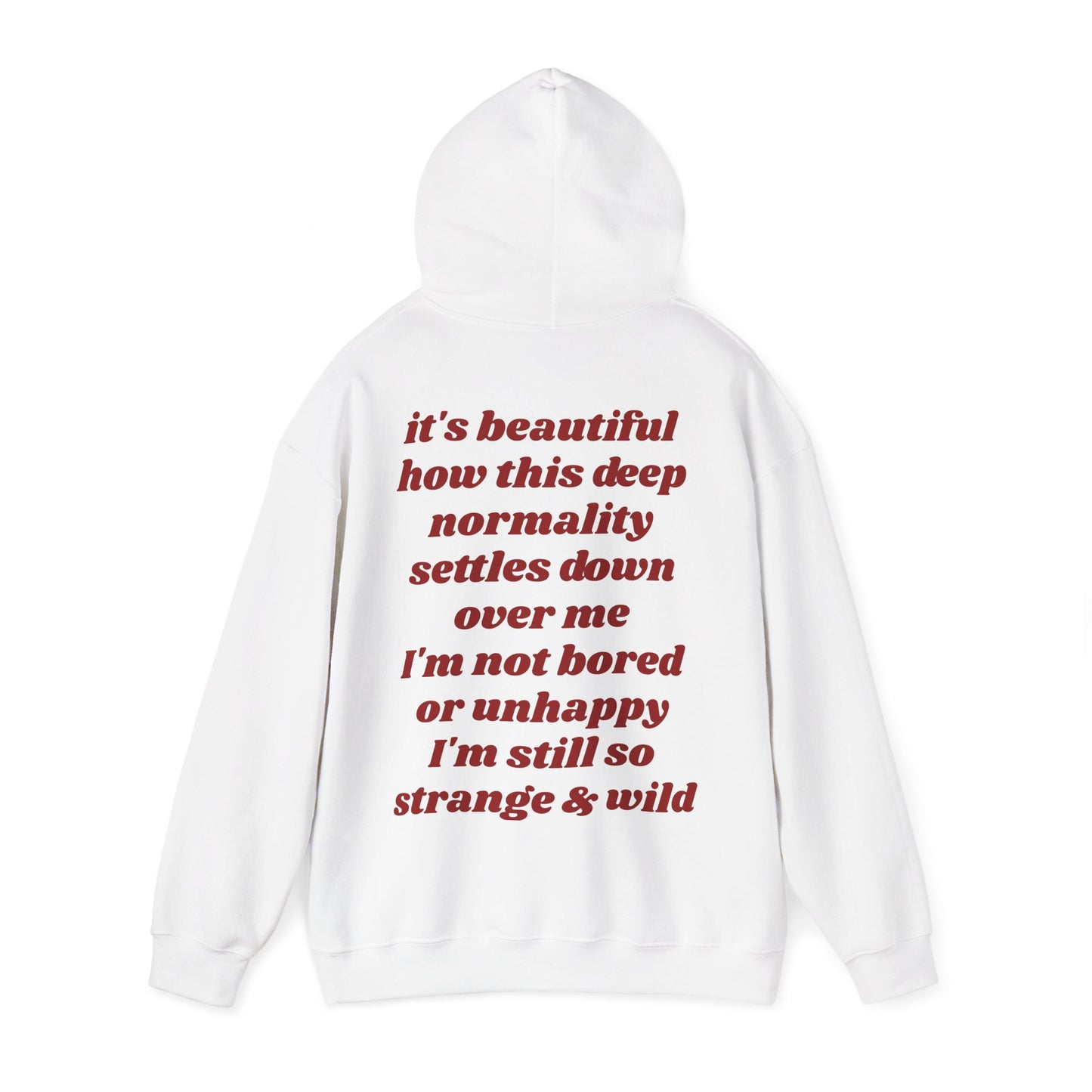I'm still so strange and wild - Lana Del Rey Inspired Unisex Heavy Blend™ Hooded Sweatshirt