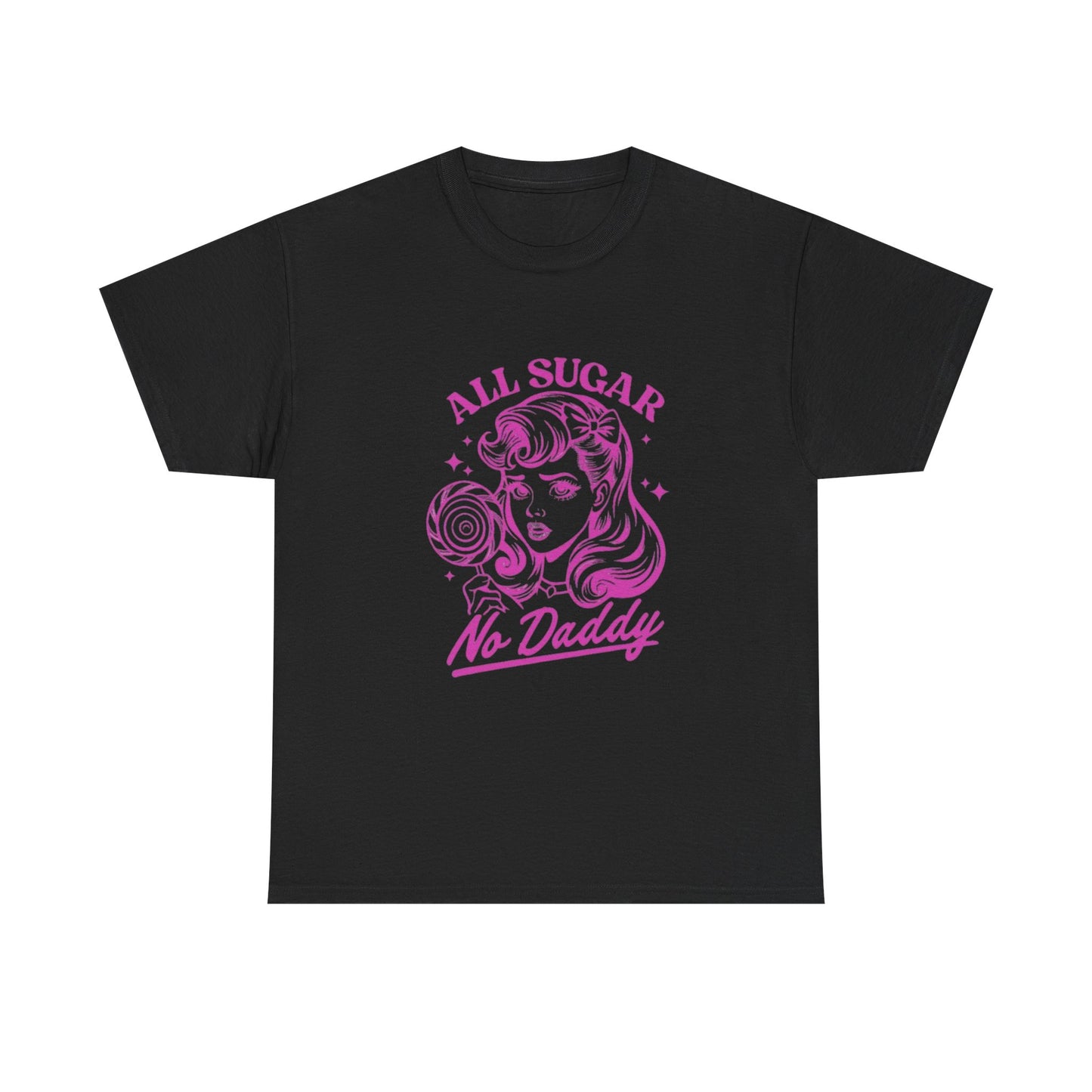 All Sugar, No Daddy - Graphic Unisex Heavy Cotton Tee