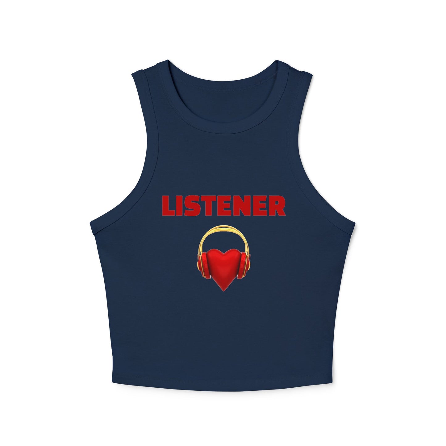 LISTENER - Graphic 2/3 Trio Rib Racer Tank Top