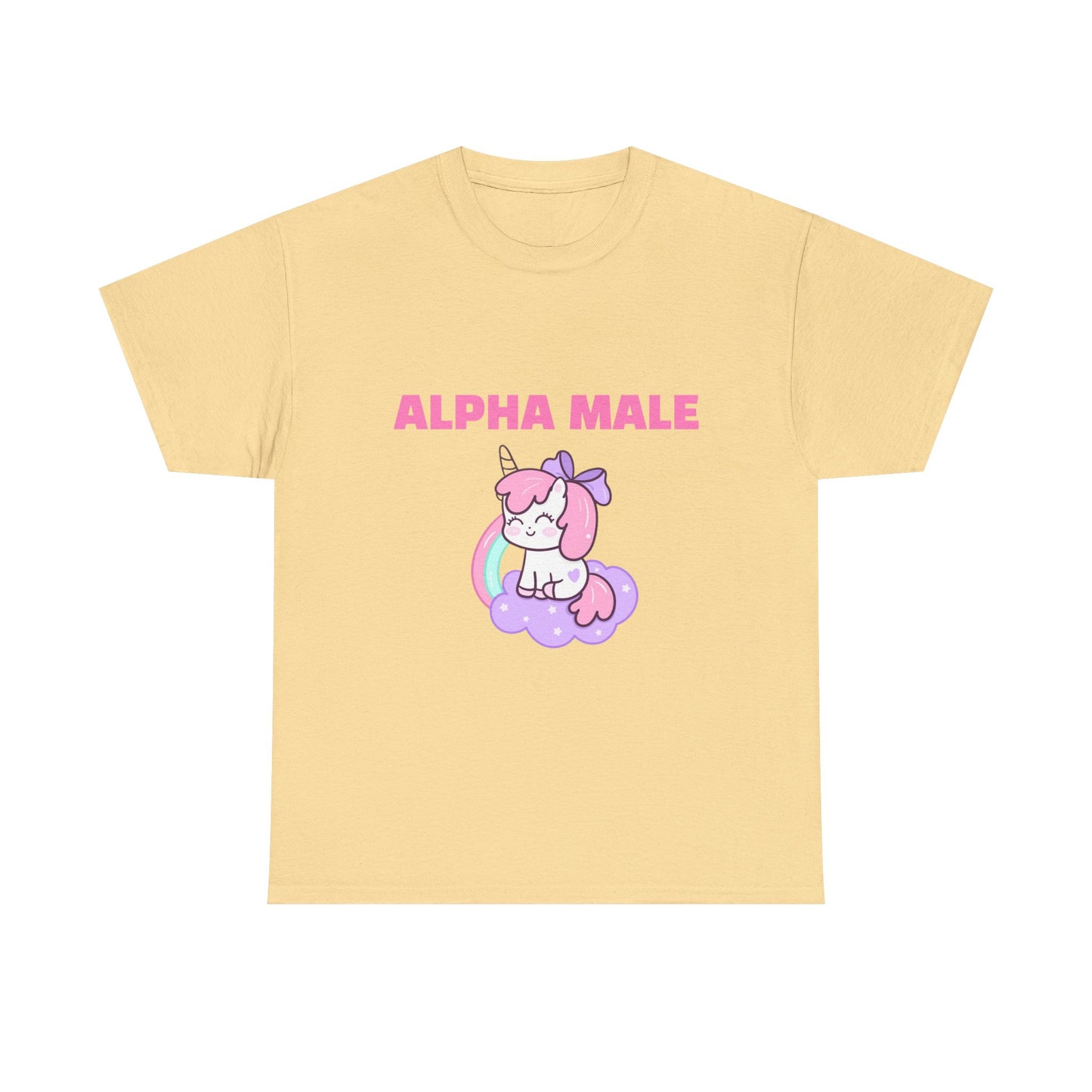 ALPHA MALE - Graphic Unisex Heavy Cotton Tee