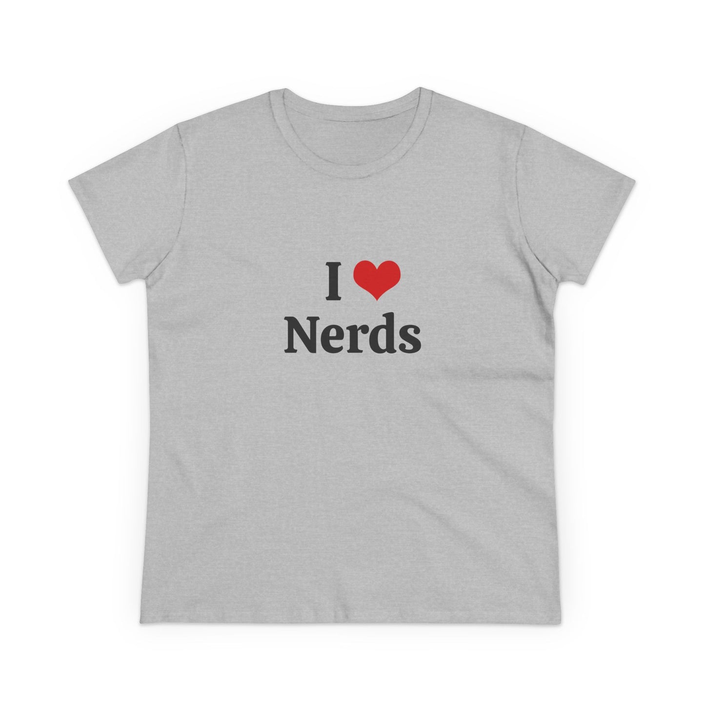 I Love Nerds - Graphic Cotton Tee