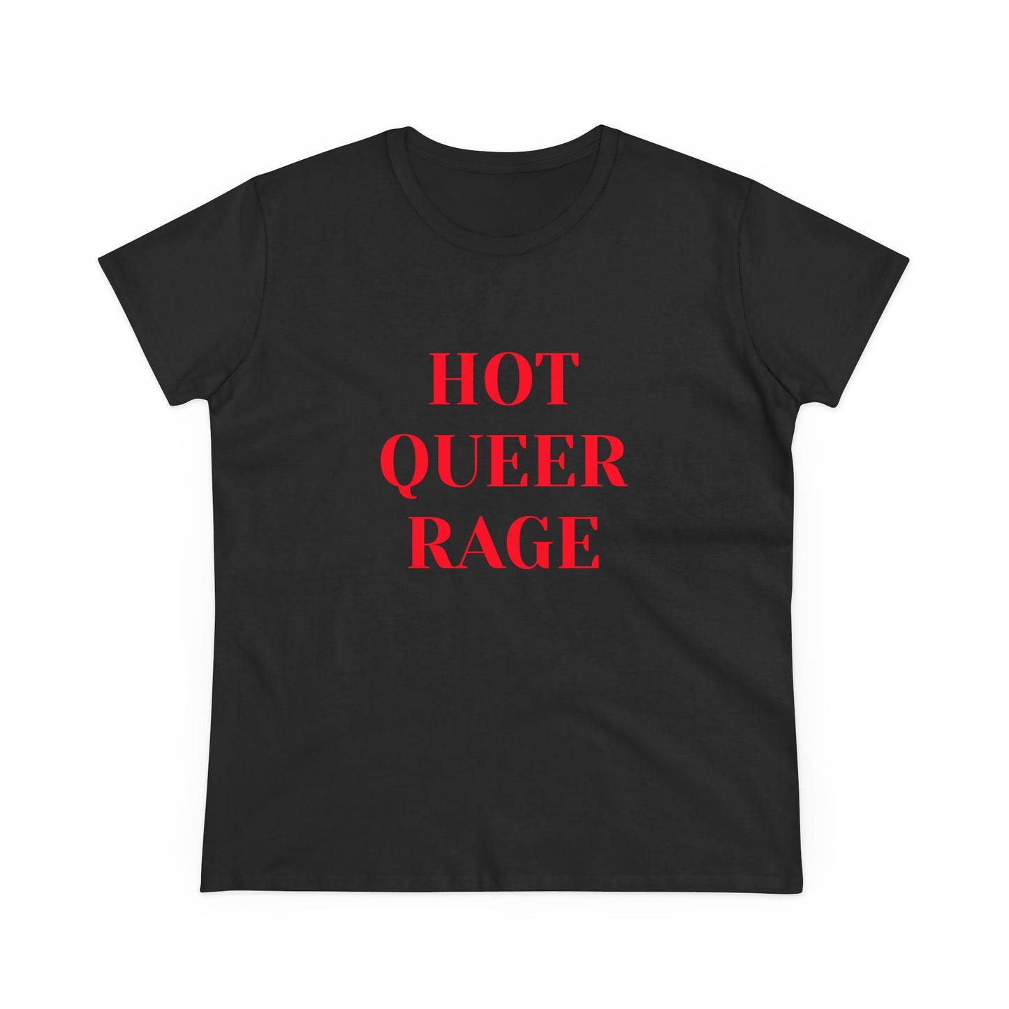 HOT QUEER RAGE - Graphic Cotton Tee