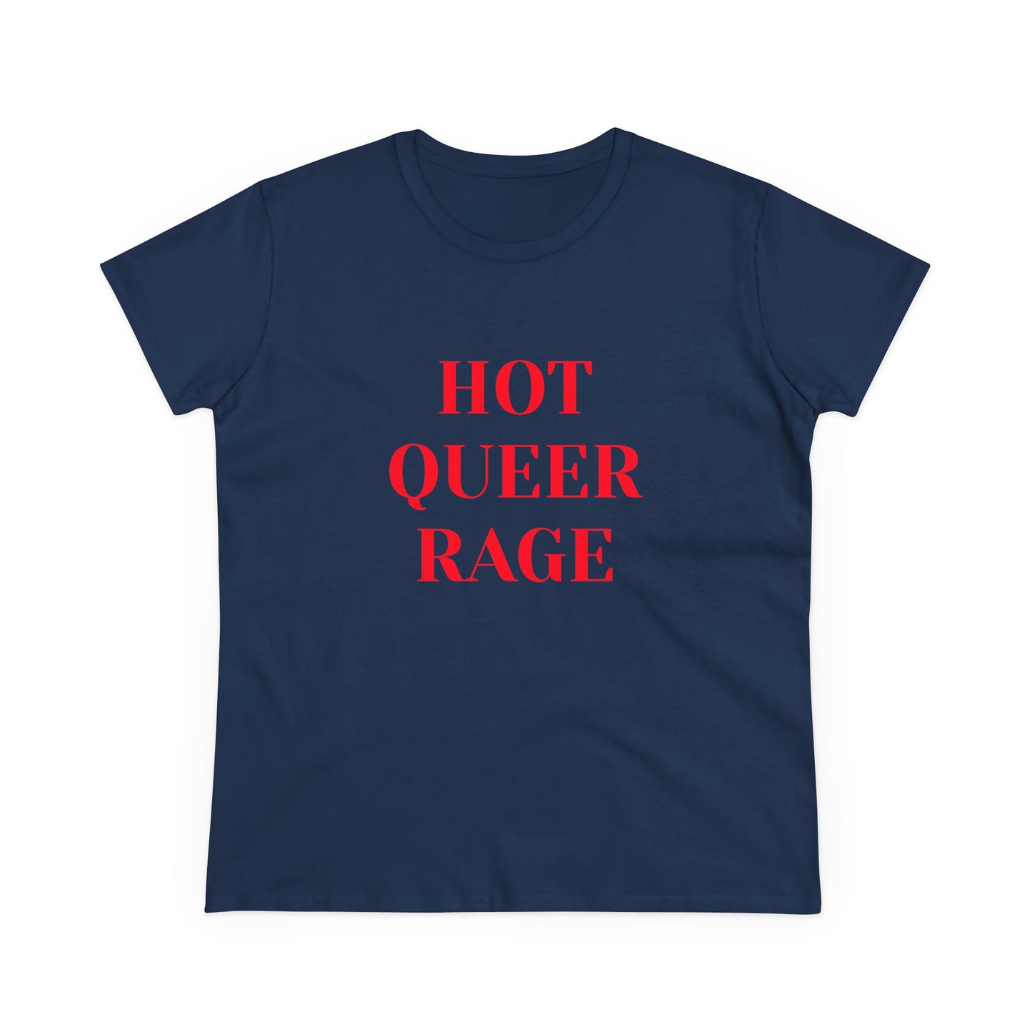 HOT QUEER RAGE - Graphic Cotton Tee