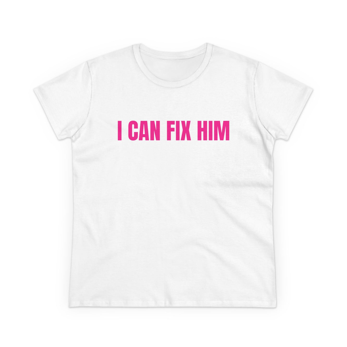 I Can Fix Him - Graphic Cotton Tee