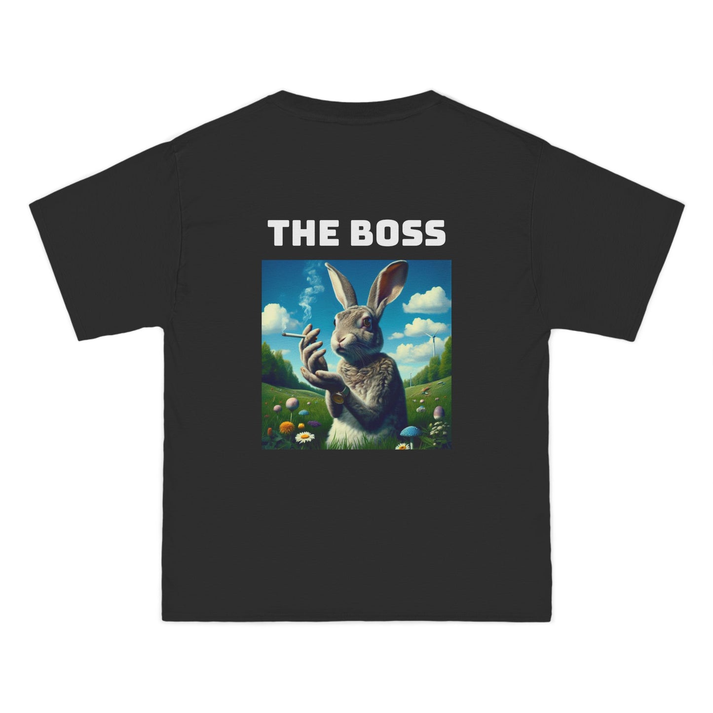 THE BOSS - 1/2 His Unisex Beefy-T® Short-Sleeve T-Shirt
