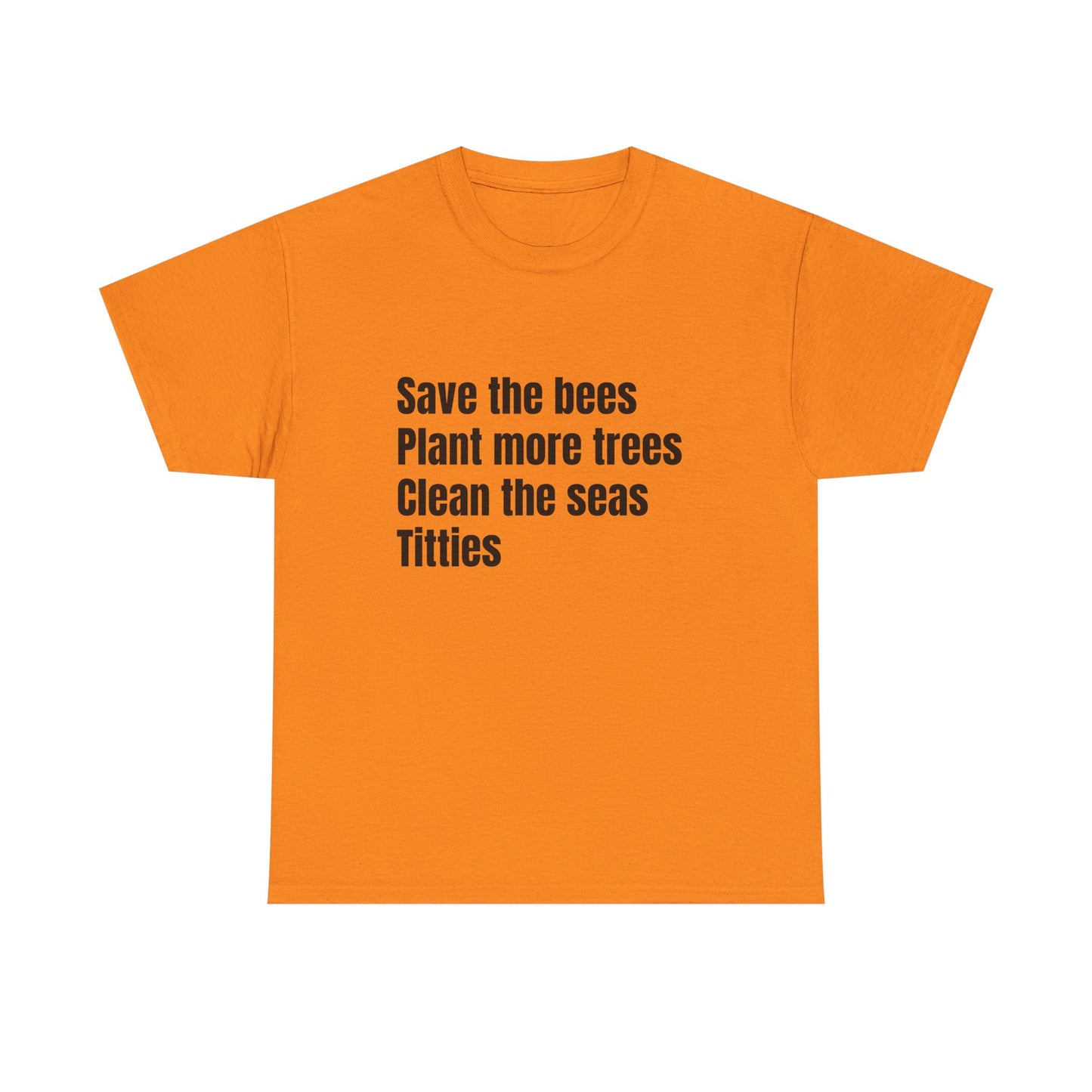 Save The Bees - Graphic Unisex Heavy Cotton Tee
