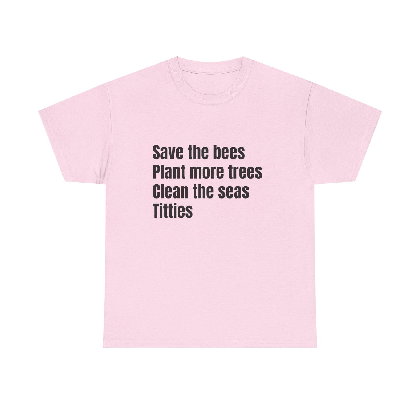 Save The Bees - Graphic Unisex Heavy Cotton Tee