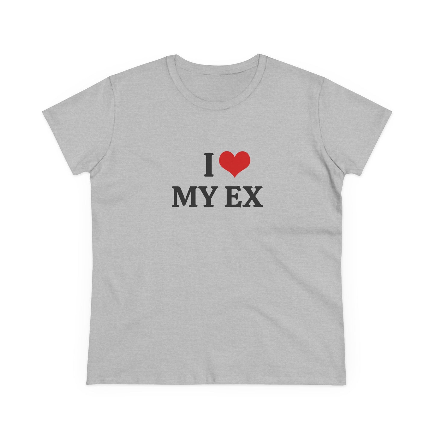 I Love My Ex - Graphic Adult Humour Cotton Tee